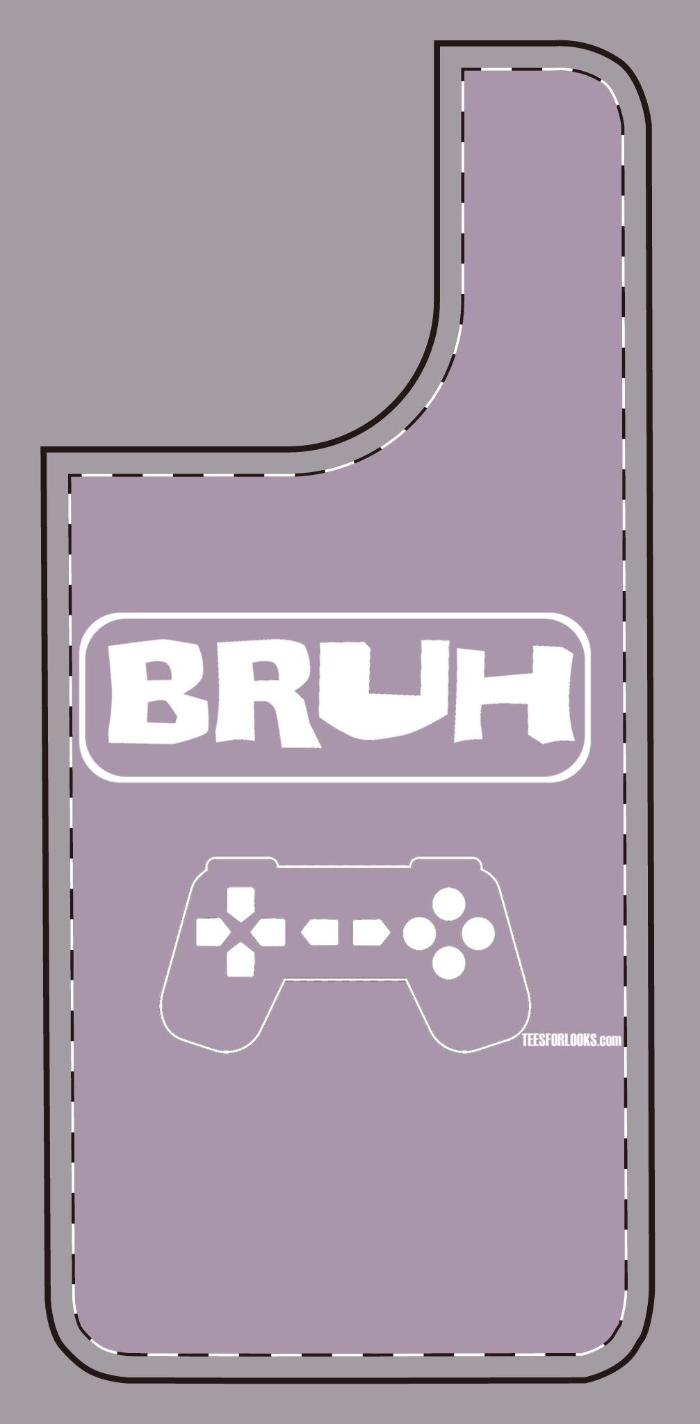 Gaming Bruh Silicone Phone Case - Cool Gamer Accessory