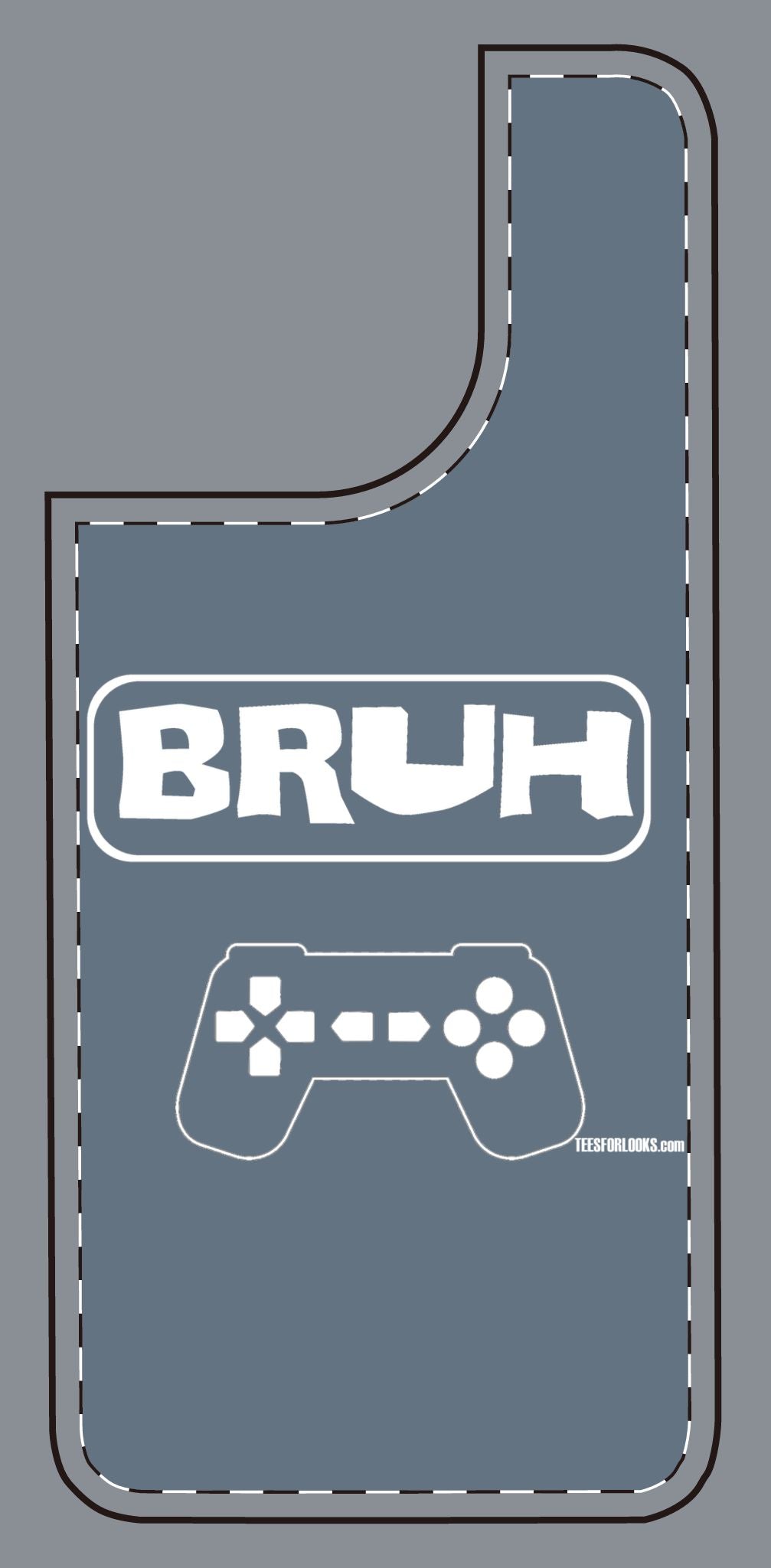 Gaming Bruh Silicone Phone Case - Cool Gamer Accessory