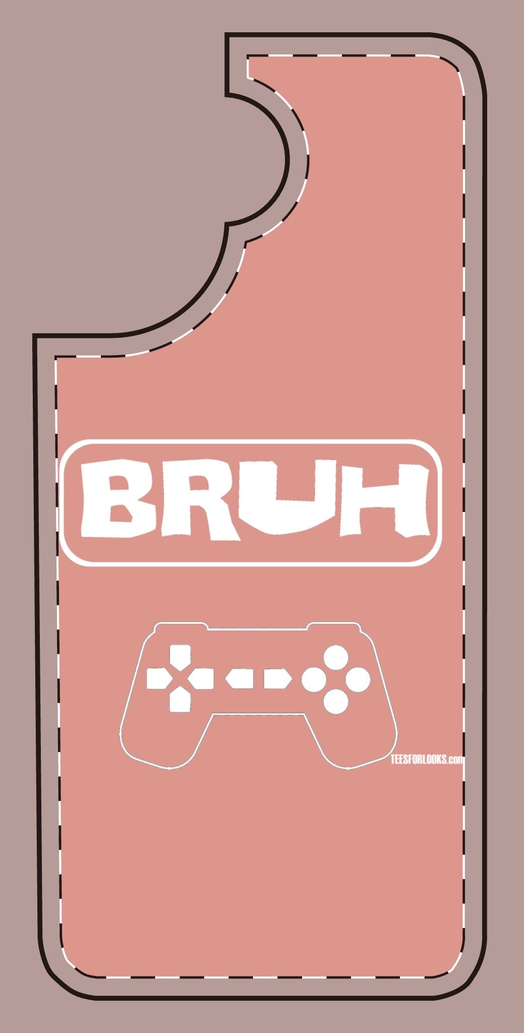 Gaming Bruh Silicone Phone Case - Cool Gamer Accessory