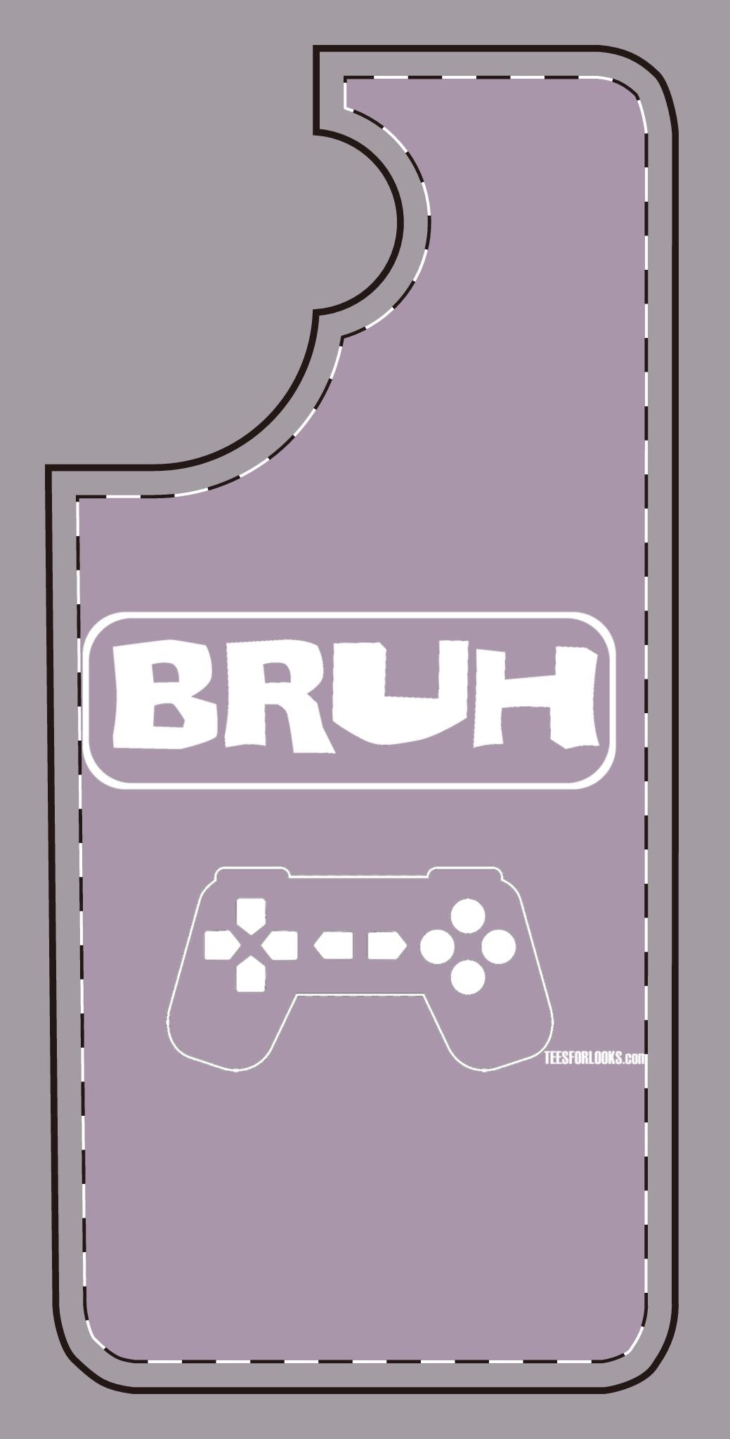 Gaming Bruh Silicone Phone Case - Cool Gamer Accessory