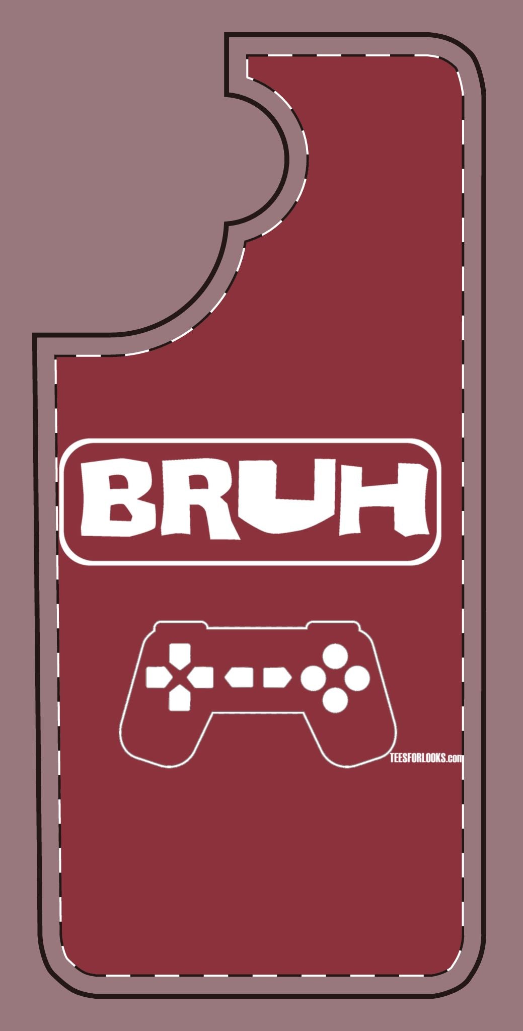 Gaming Bruh Silicone Phone Case - Cool Gamer Accessory