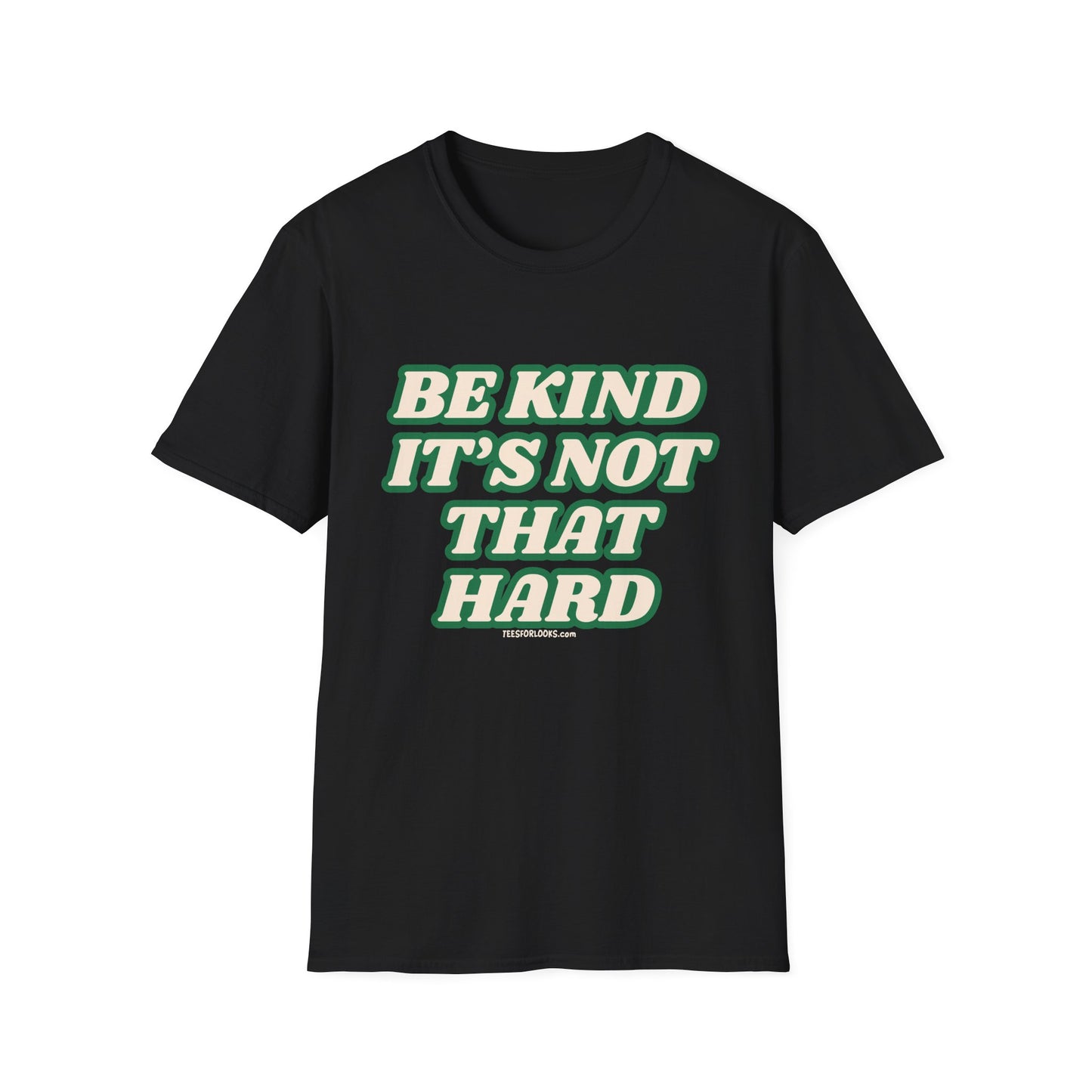 Be Kind Unisex Softstyle T-Shirt | Positive Message Tee for Everyday Wear