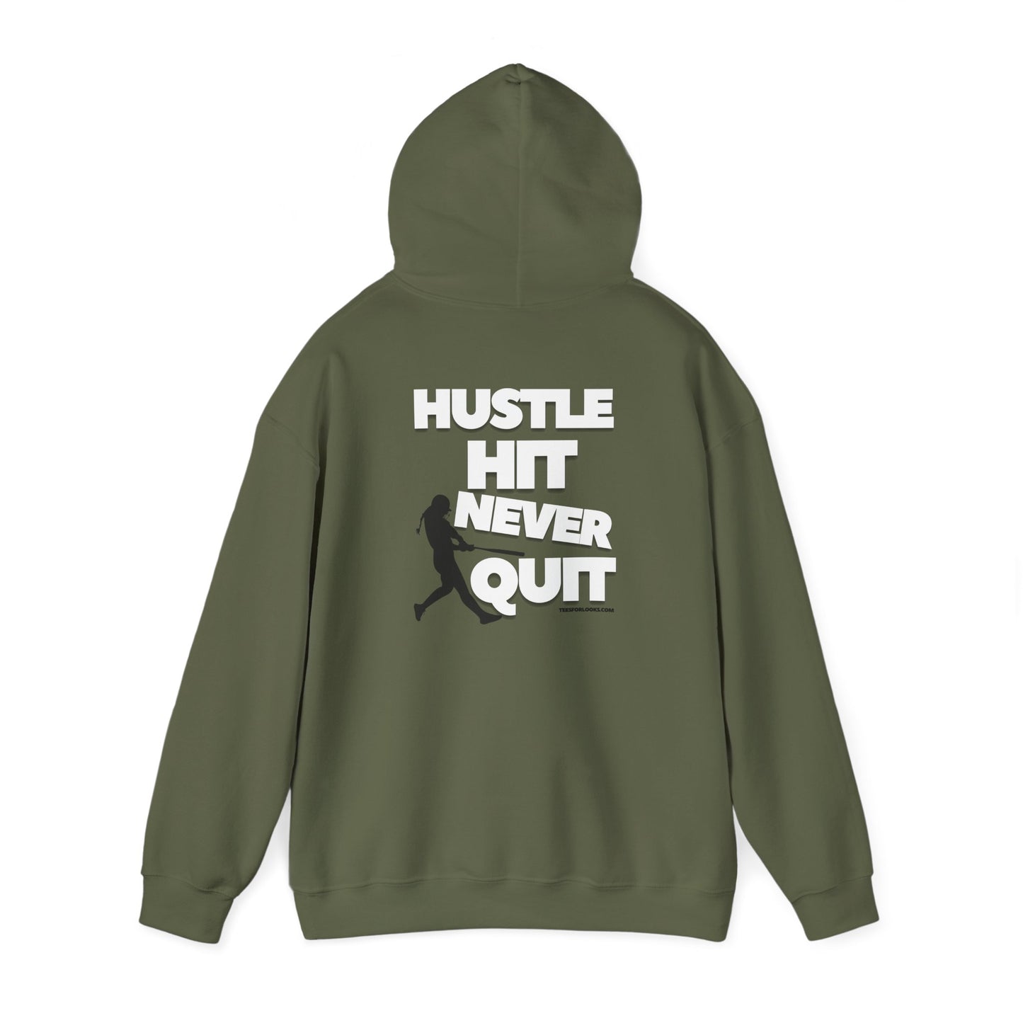 Hustle Hard Unisex Hoodie - Motivational Sweatshirt for Athletes & Dreamers