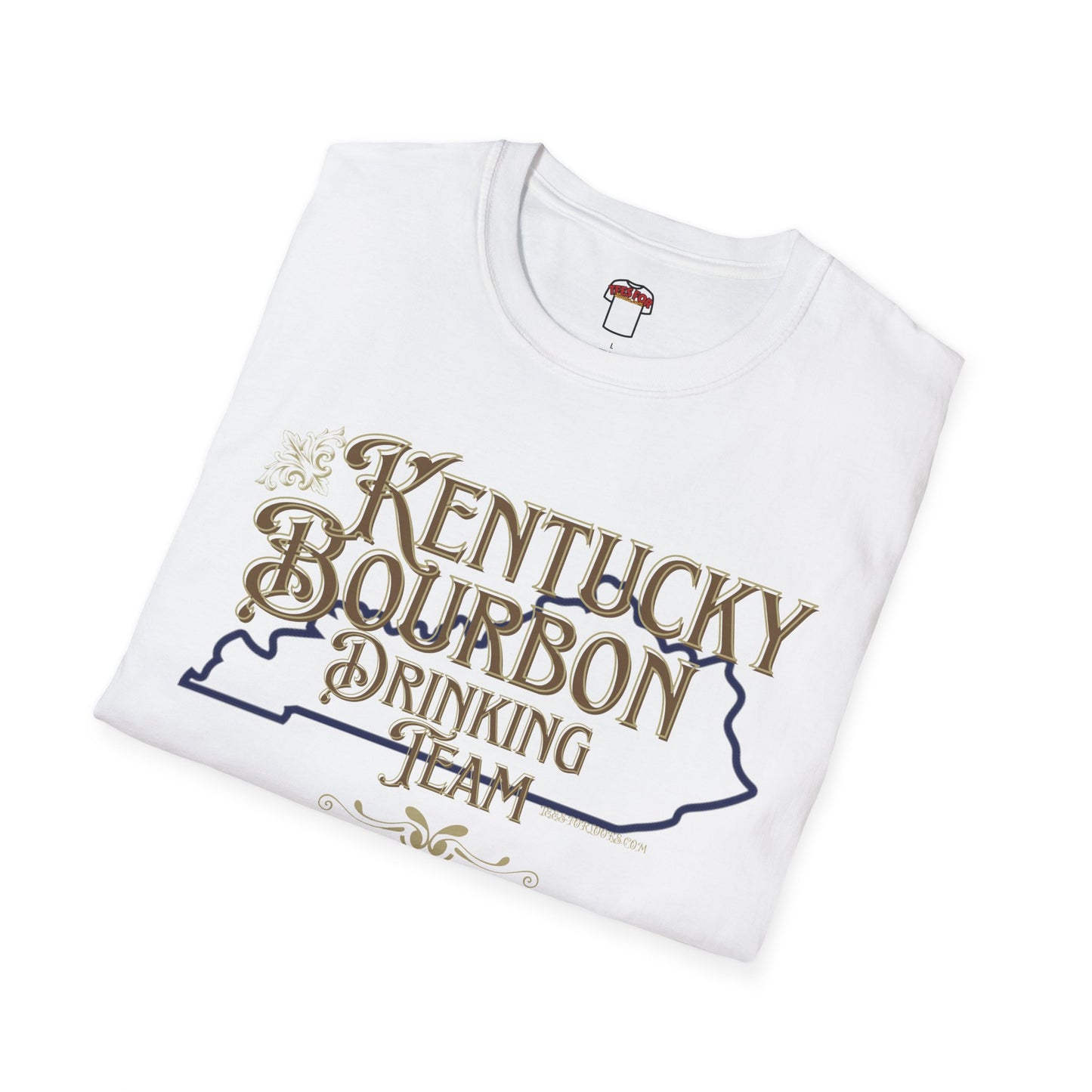 Kentucky Bourbon Drinking Team Unisex Softstyle T-Shirt