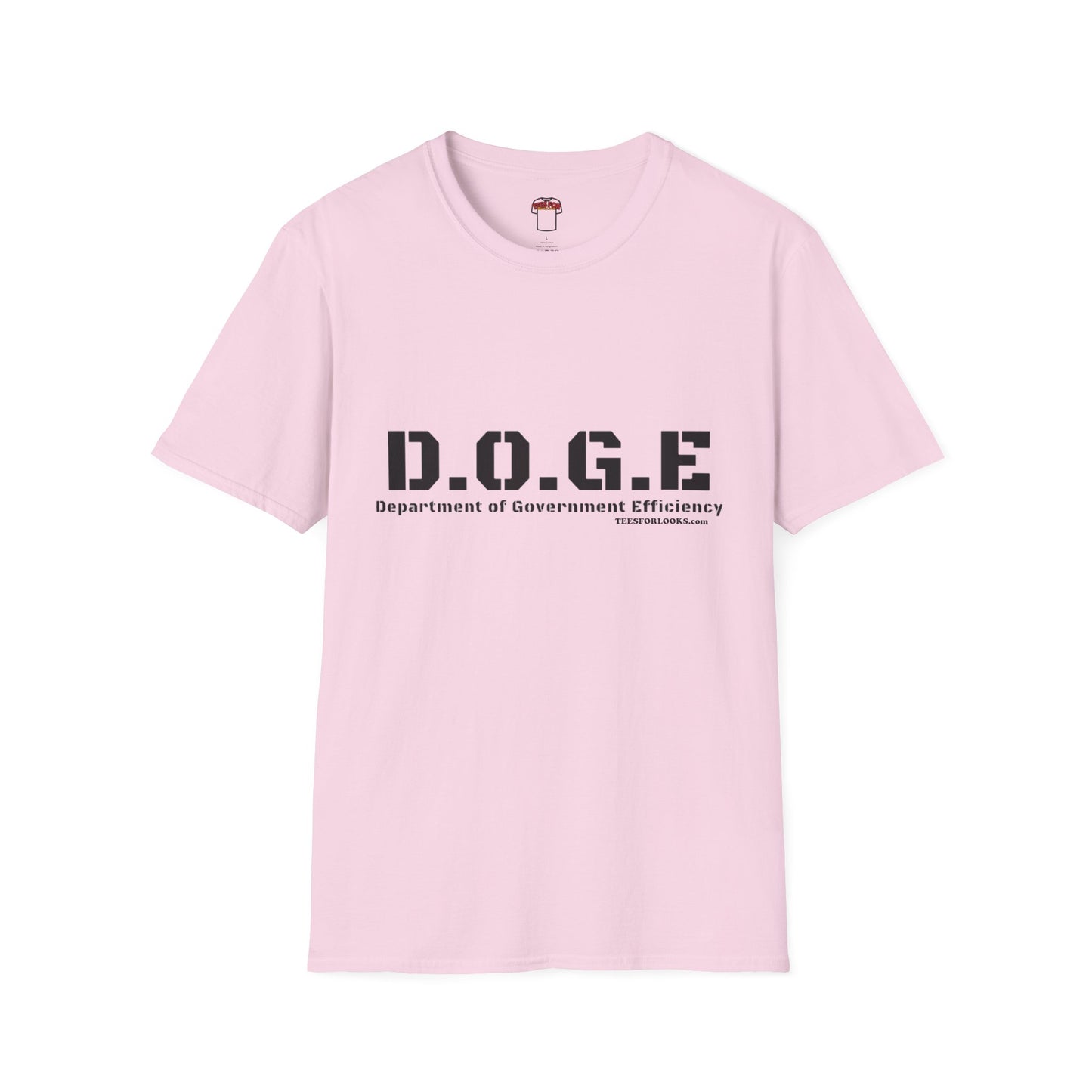 D.O.G.E. Unisex Softstyle T-Shirt - Department of Government Efficiency Tee