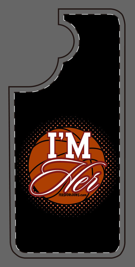 I'M Her Basketball Silicone Phone Case - Perfect for Sports Fans