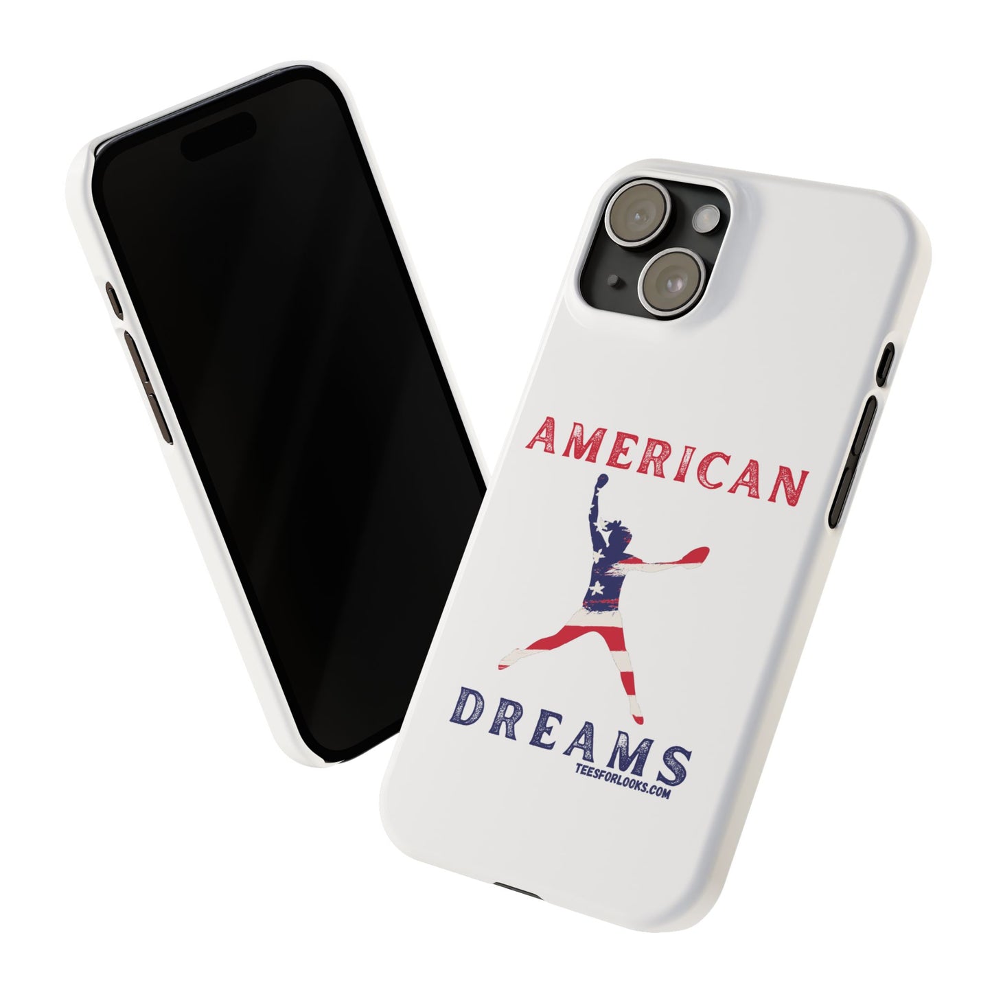 American Dreams Slim Phone Cases - Stylish Protection for Patriotism