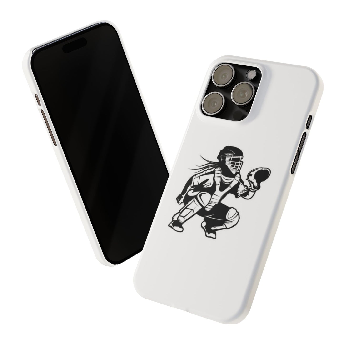 Catcher's Gear Slim Phone Case - Durable & Stylish for Baseball Fans