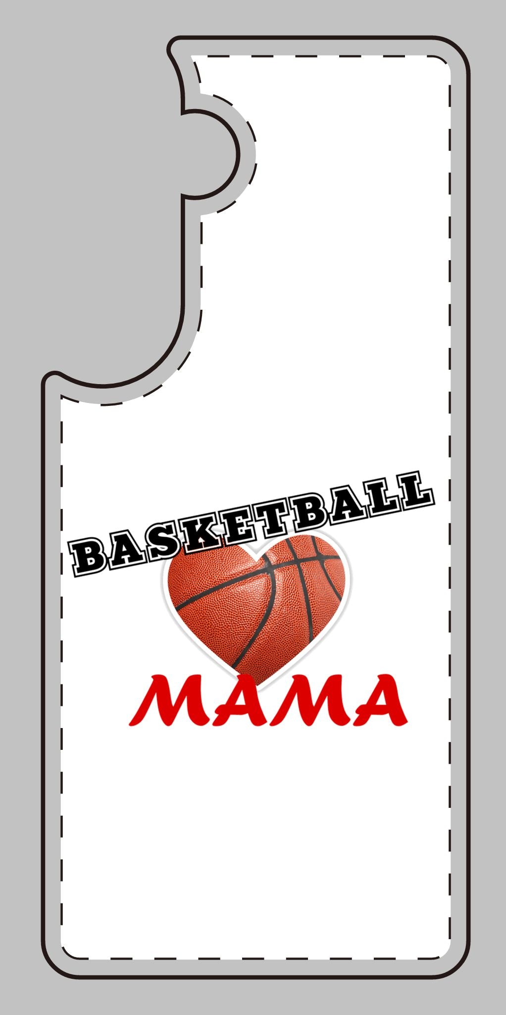 Basketball Mama Silicone Phone Case - Perfect Gift for Basketball Moms