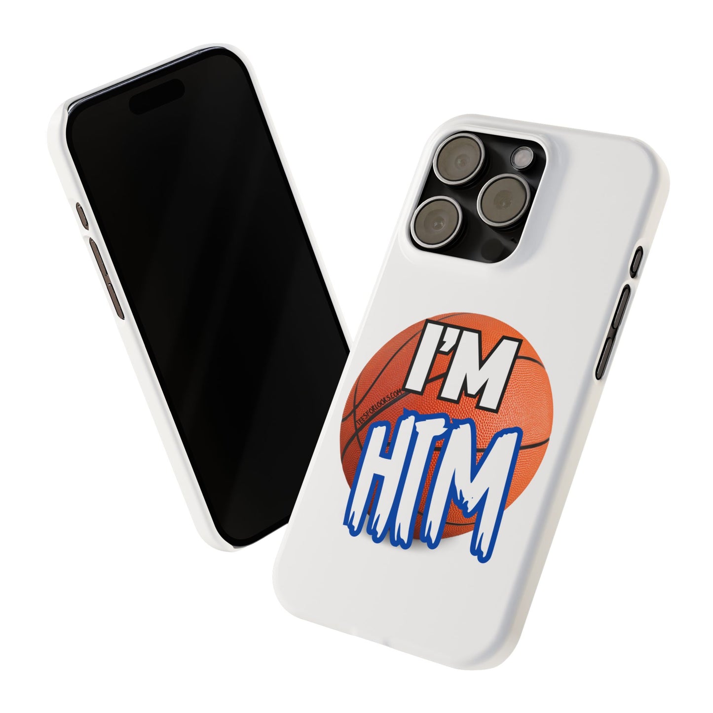 Basketball Slim Phone Case - I'm HTM Design for Sports Fans