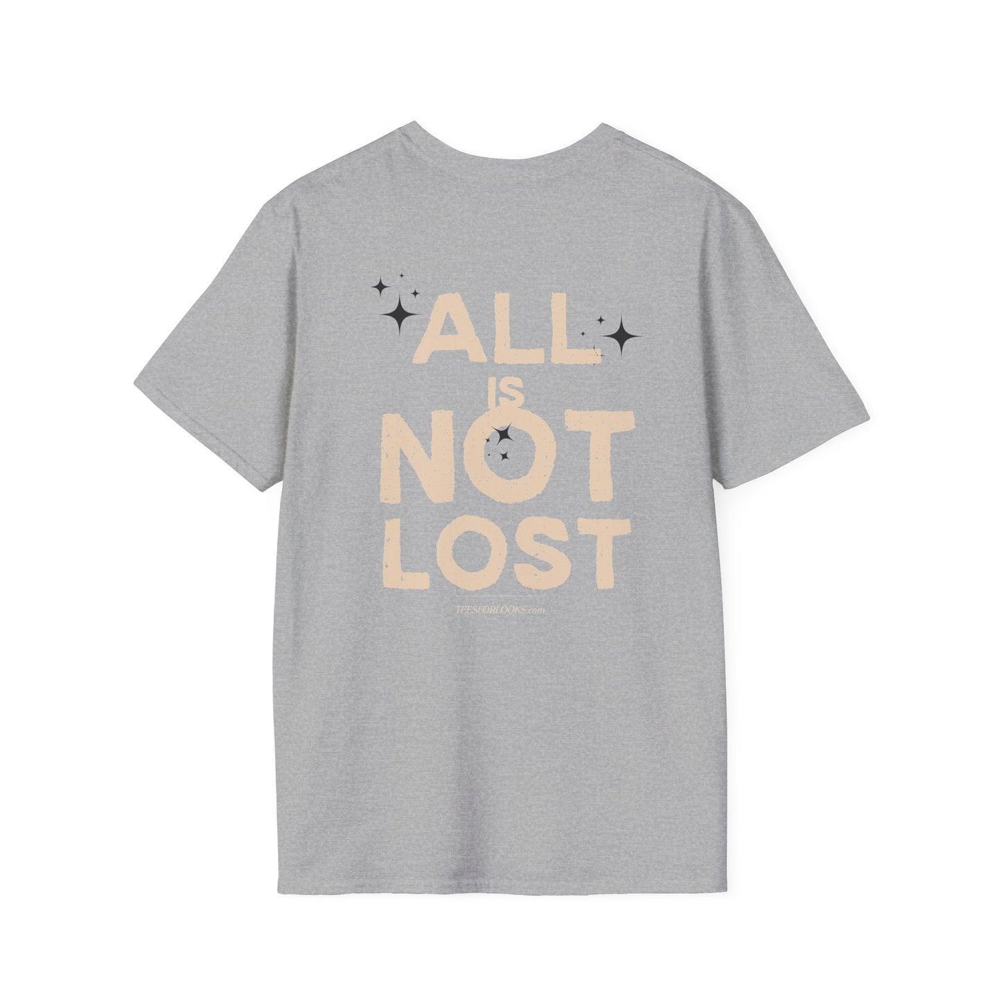 Inspirational Unisex Softstyle T-Shirt - 'All is NOT Lost'