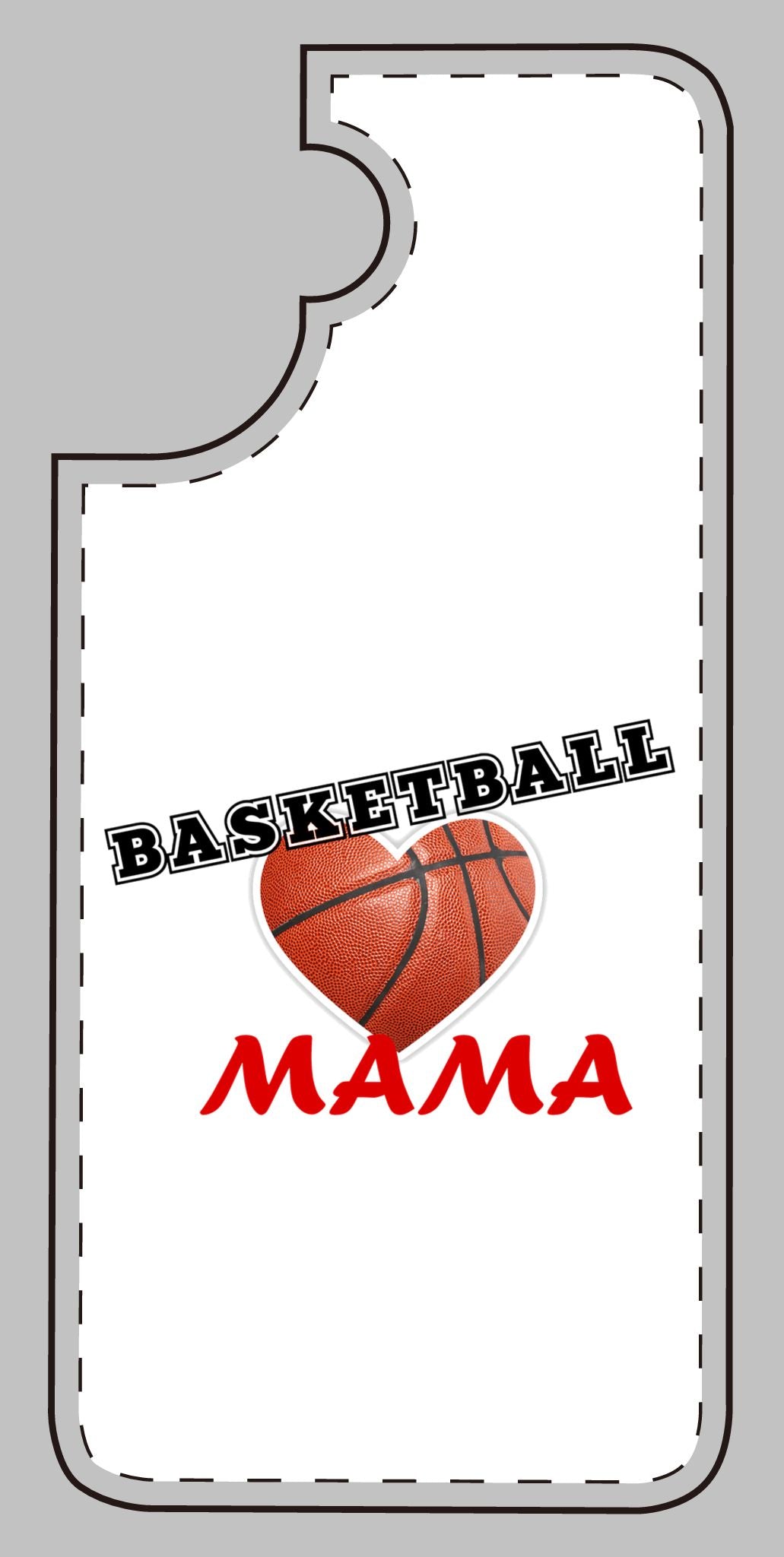 Basketball Mama Silicone Phone Case - Perfect Gift for Basketball Moms