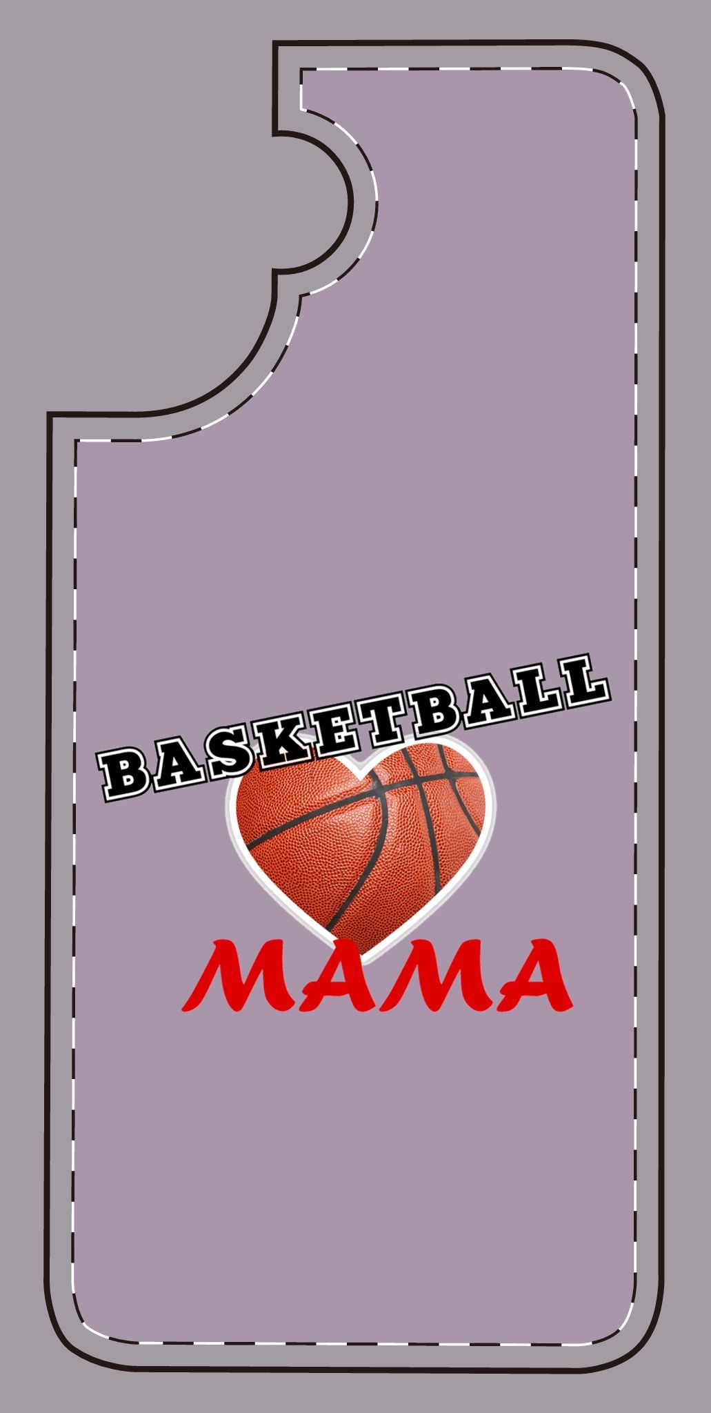 Basketball Mama Silicone Phone Case - Perfect Gift for Basketball Moms