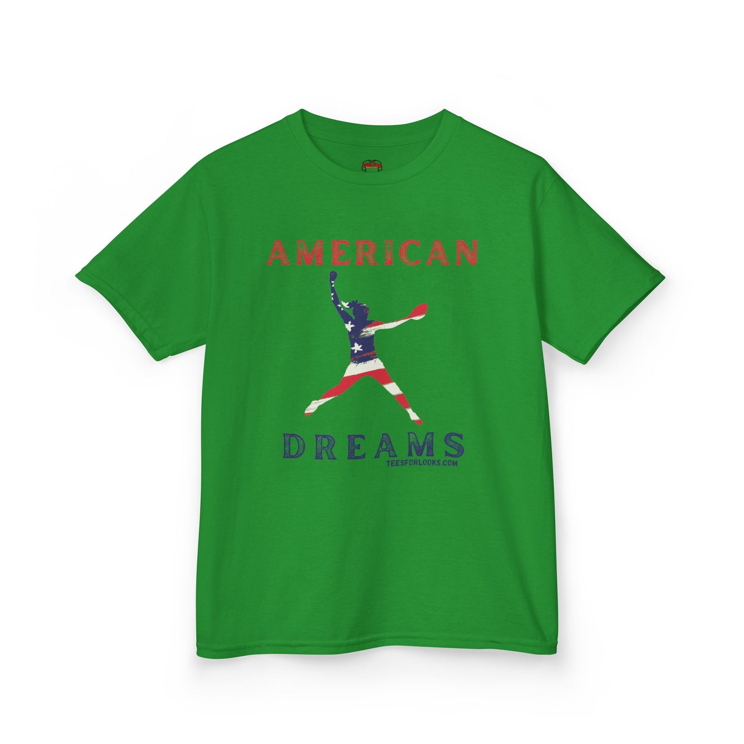 American Dreams Kids Heavy Cotton™ Tee - Patriotic Graphic Shirt for Celebrations