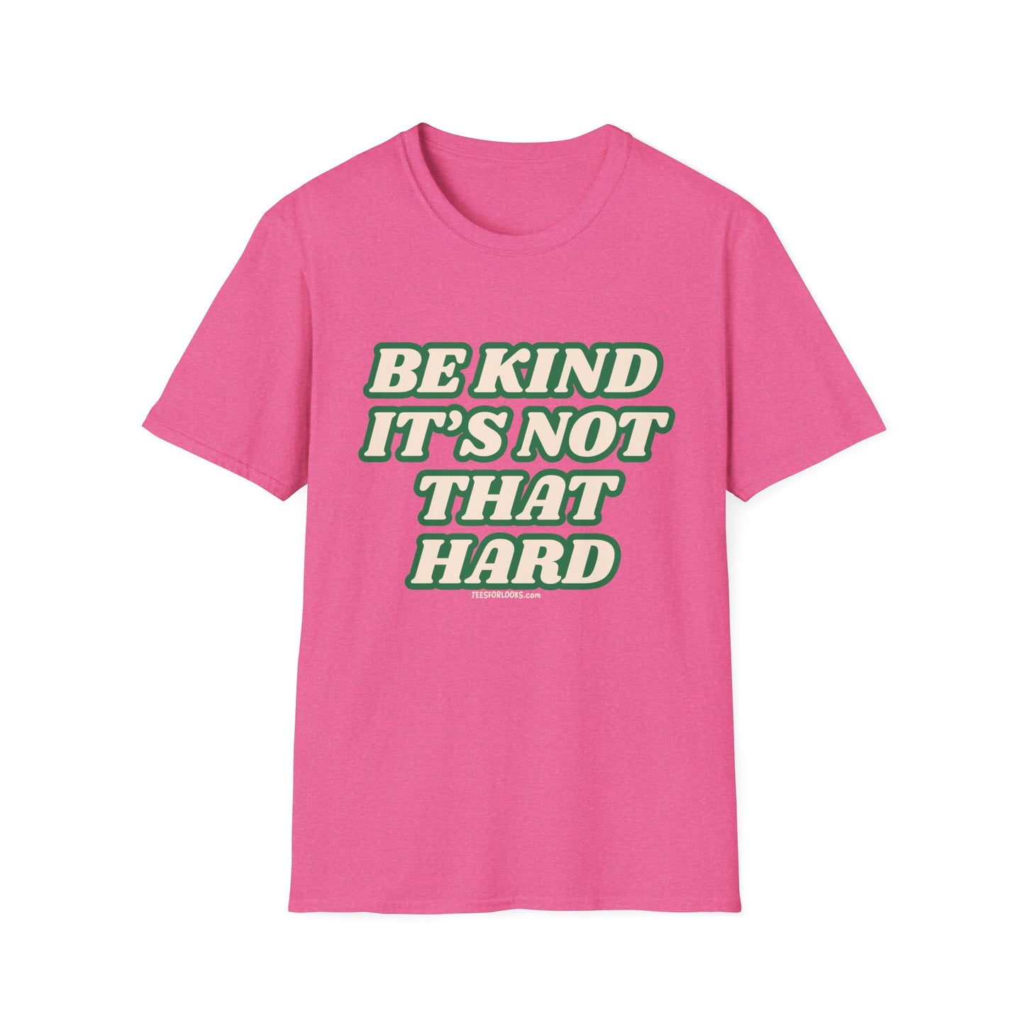 Be Kind Unisex Softstyle T-Shirt | Positive Message Tee for Everyday Wear