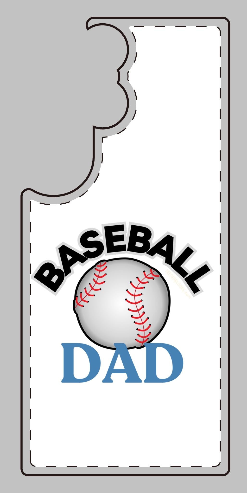 Baseball Dad Silicone Phone Case - Perfect Gift for Sports Lovers