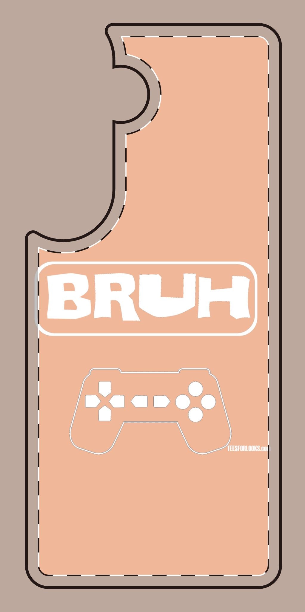 Gaming Bruh Silicone Phone Case - Cool Gamer Accessory