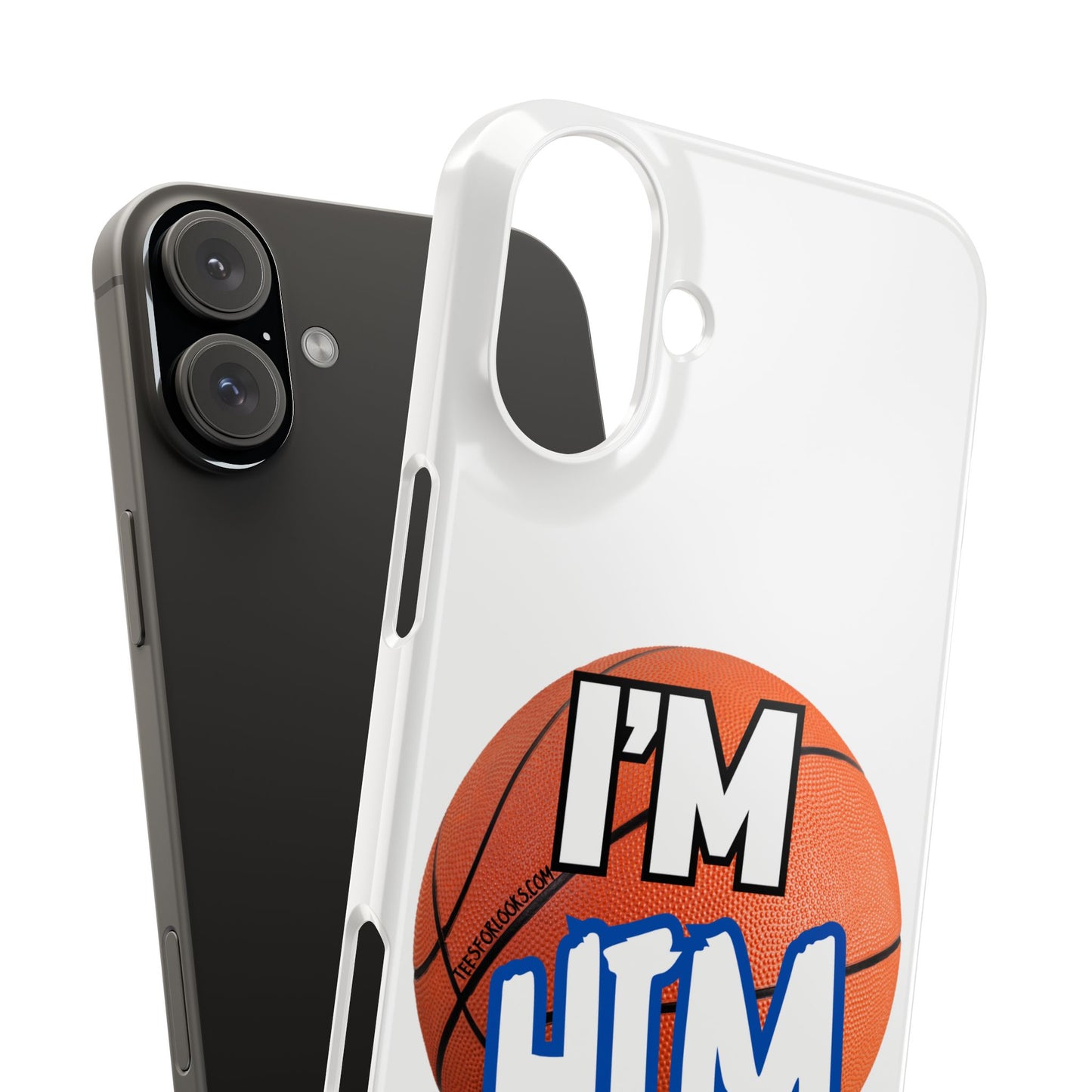 Basketball Slim Phone Case - I'm HTM Design for Sports Fans