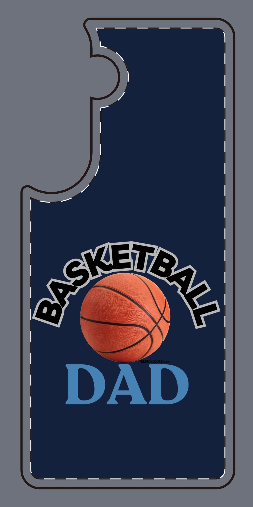 Basketball Dad Silicone Phone Case - Perfect Gift for Sports Dads