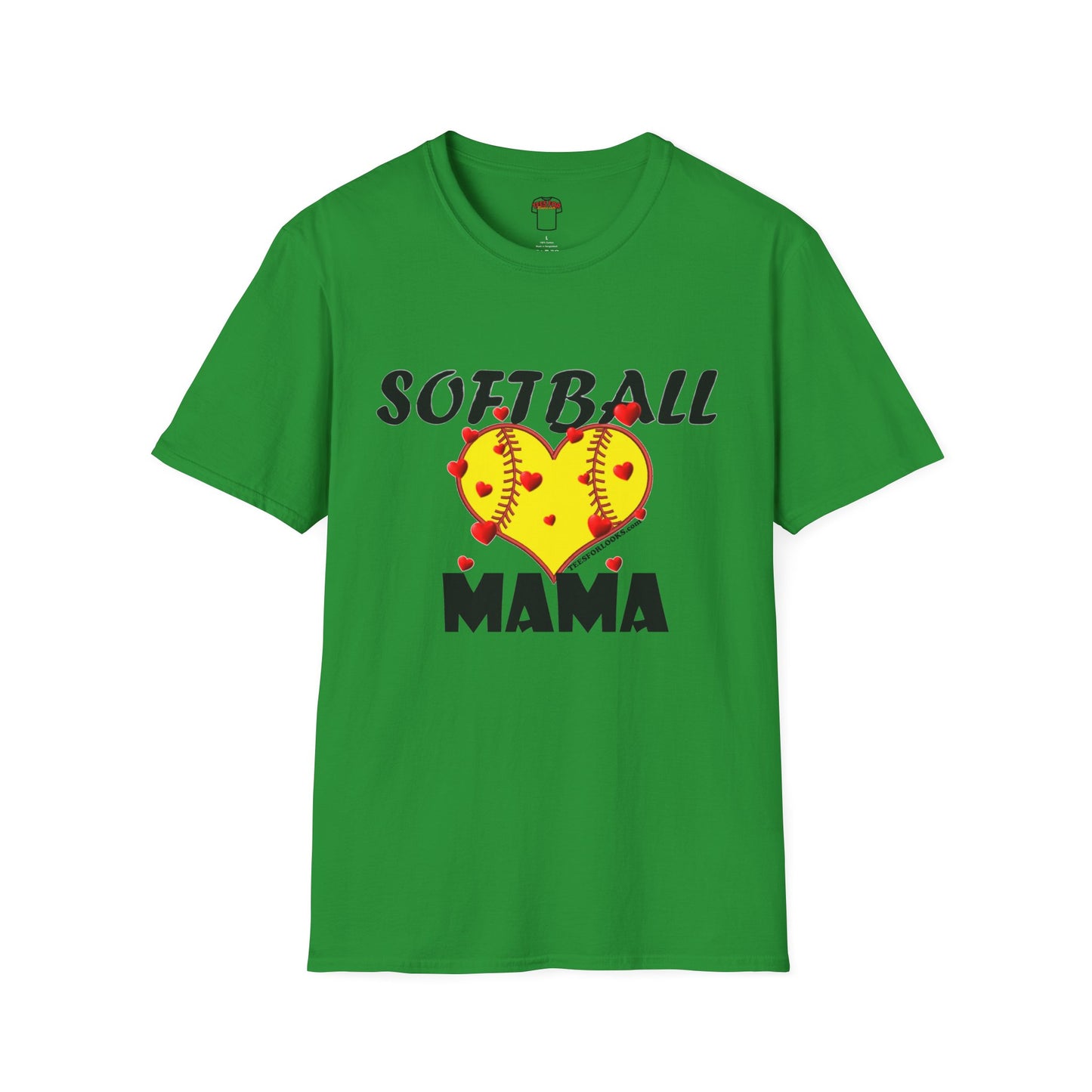 Softball Mama Love T-Shirt | Perfect Gift for Sporty Moms