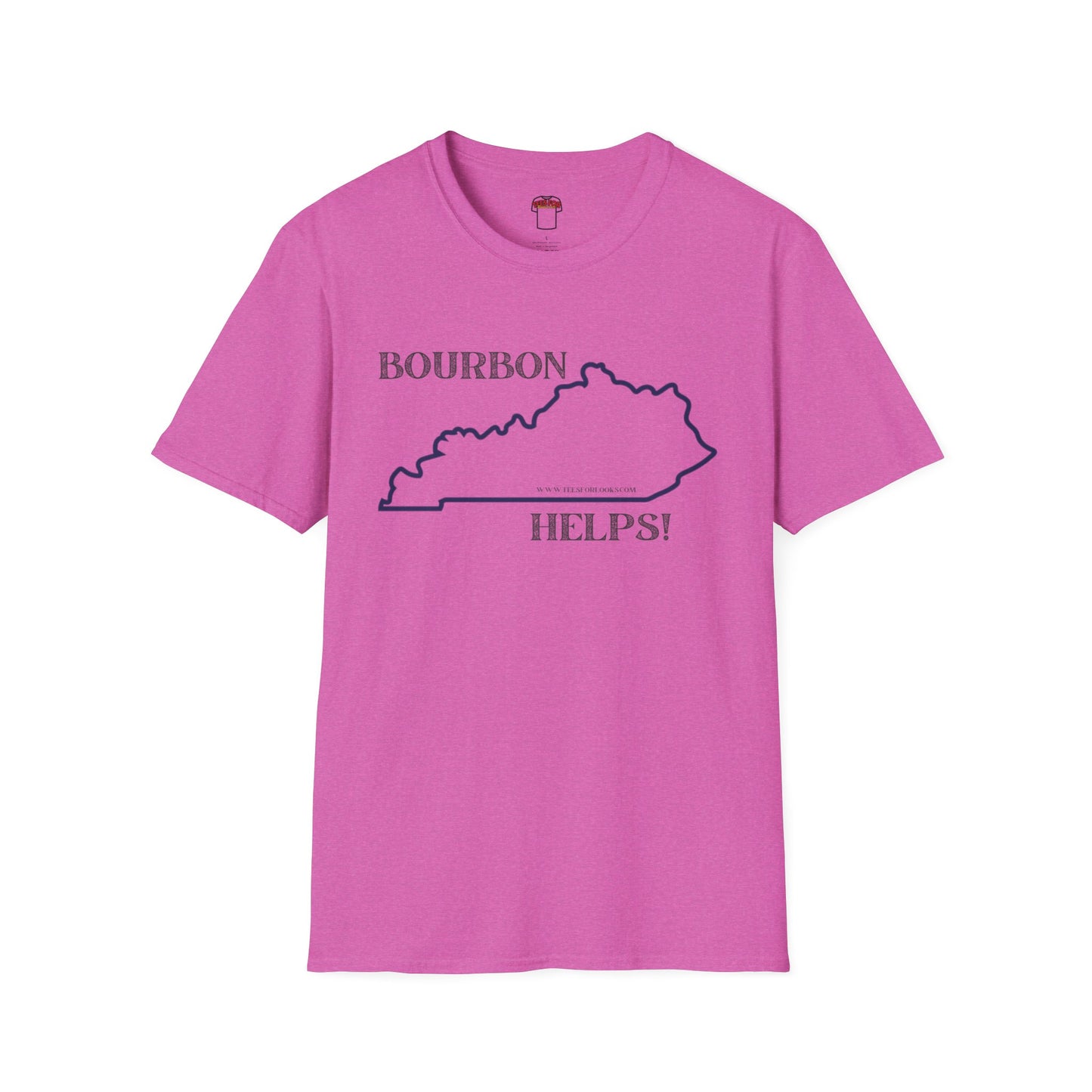 Kentucky Bourbon Helps Unisex Softstyle T-Shirt