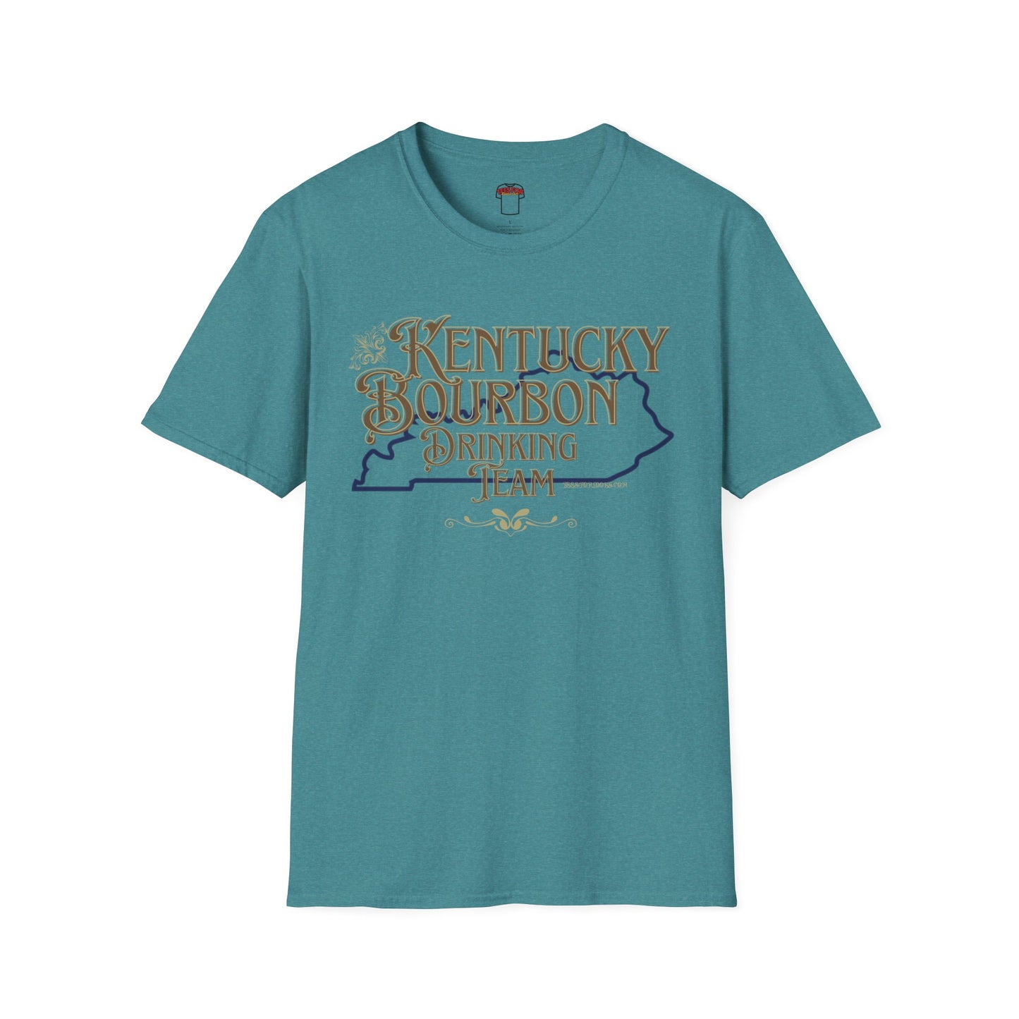 Kentucky Bourbon Drinking Team Unisex Softstyle T-Shirt