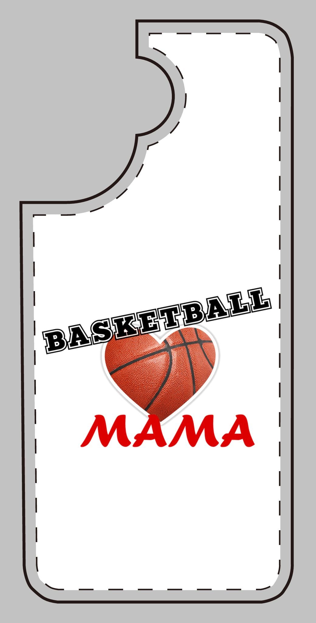 Basketball Mama Silicone Phone Case - Perfect Gift for Basketball Moms