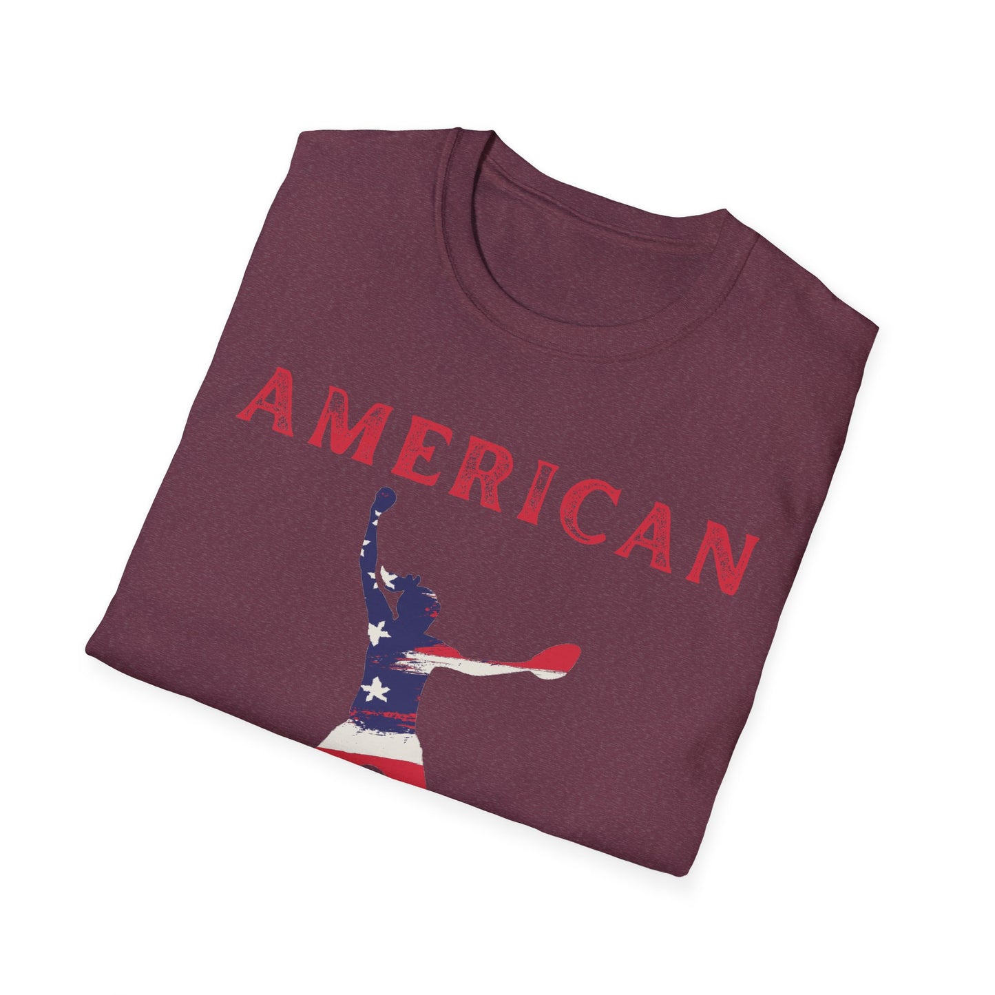 American Dreams Unisex Softstyle T-Shirt, Patriotic Apparel, Summer BBQ, Independence Day, Birthday Gift, Casual Wear