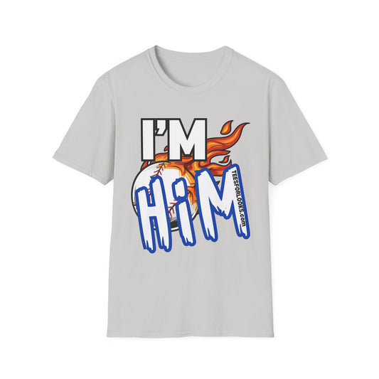 "I'm Him" Unisex Softstyle T-Shirt - Bold Graphic Tee for Confidence and Self-Expression