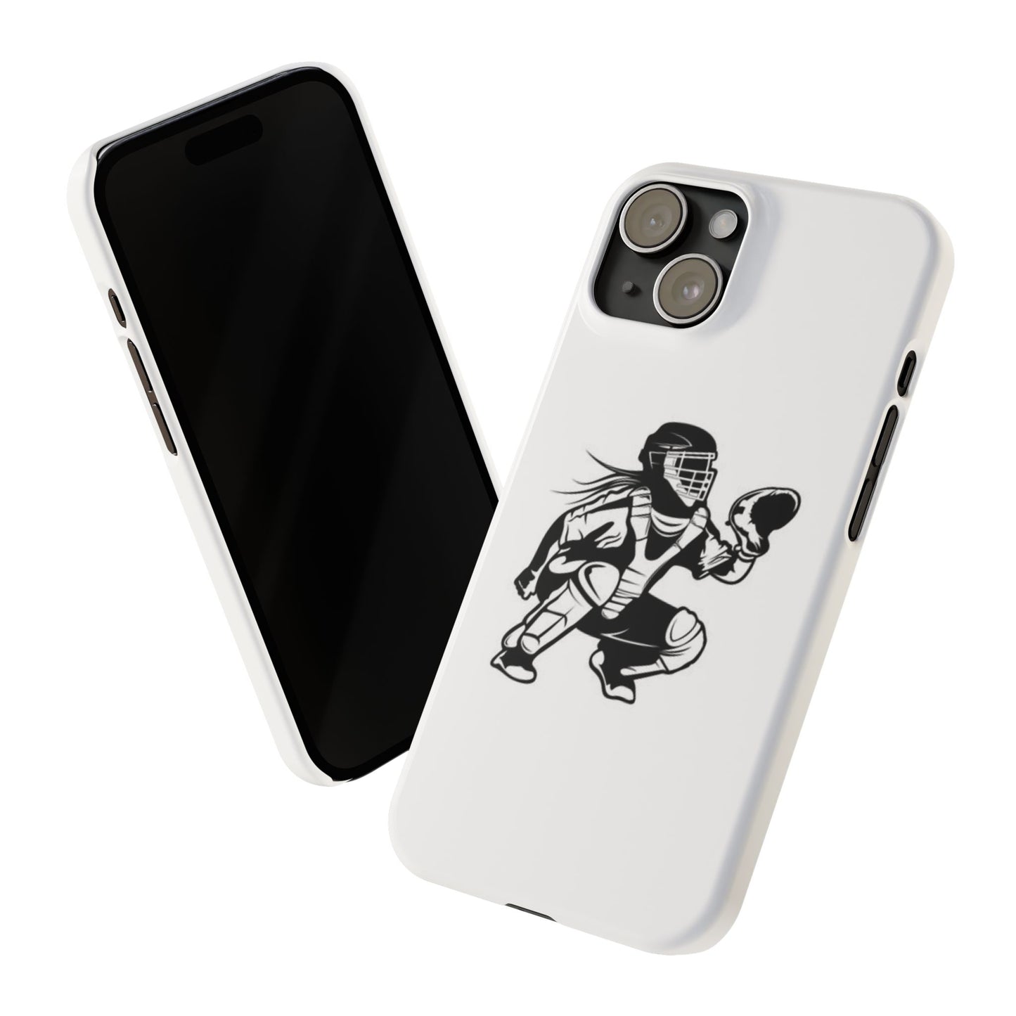 Catcher's Gear Slim Phone Case - Durable & Stylish for Baseball Fans