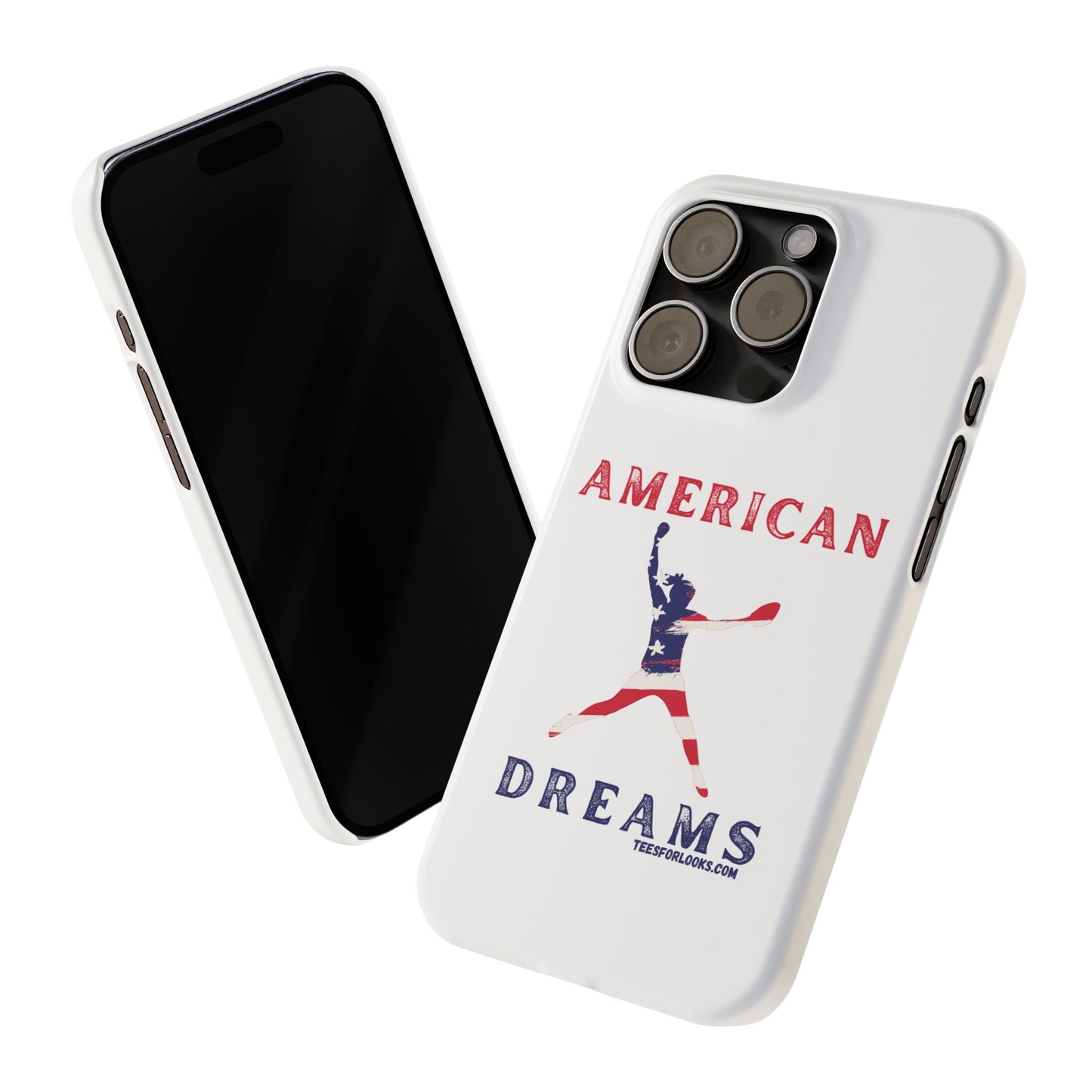 American Dreams Slim Phone Cases - Stylish Protection for Patriotism