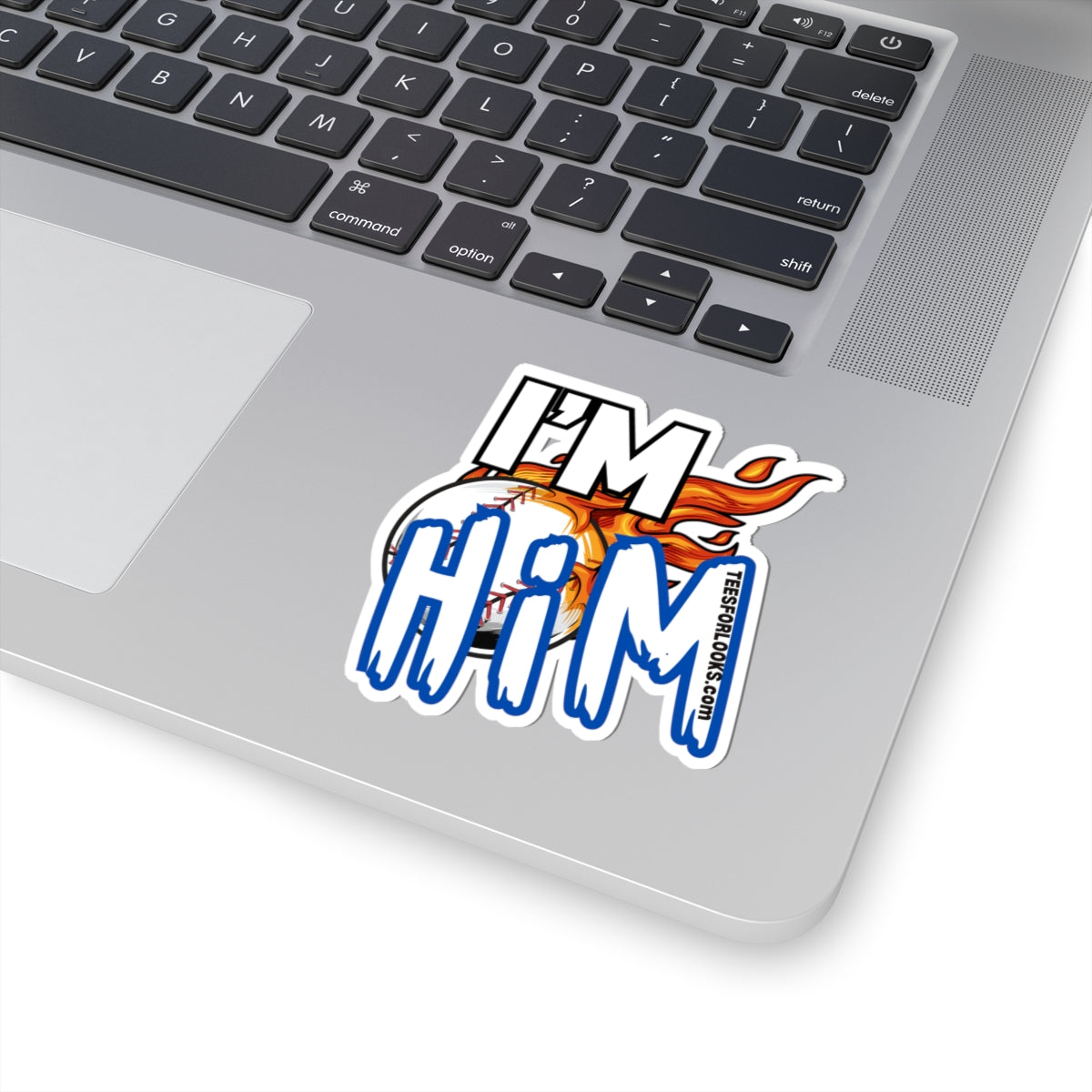 I'm Him Sports Kiss-Cut Stickers - Bold, Fun Designs for Sports Enthusiasts