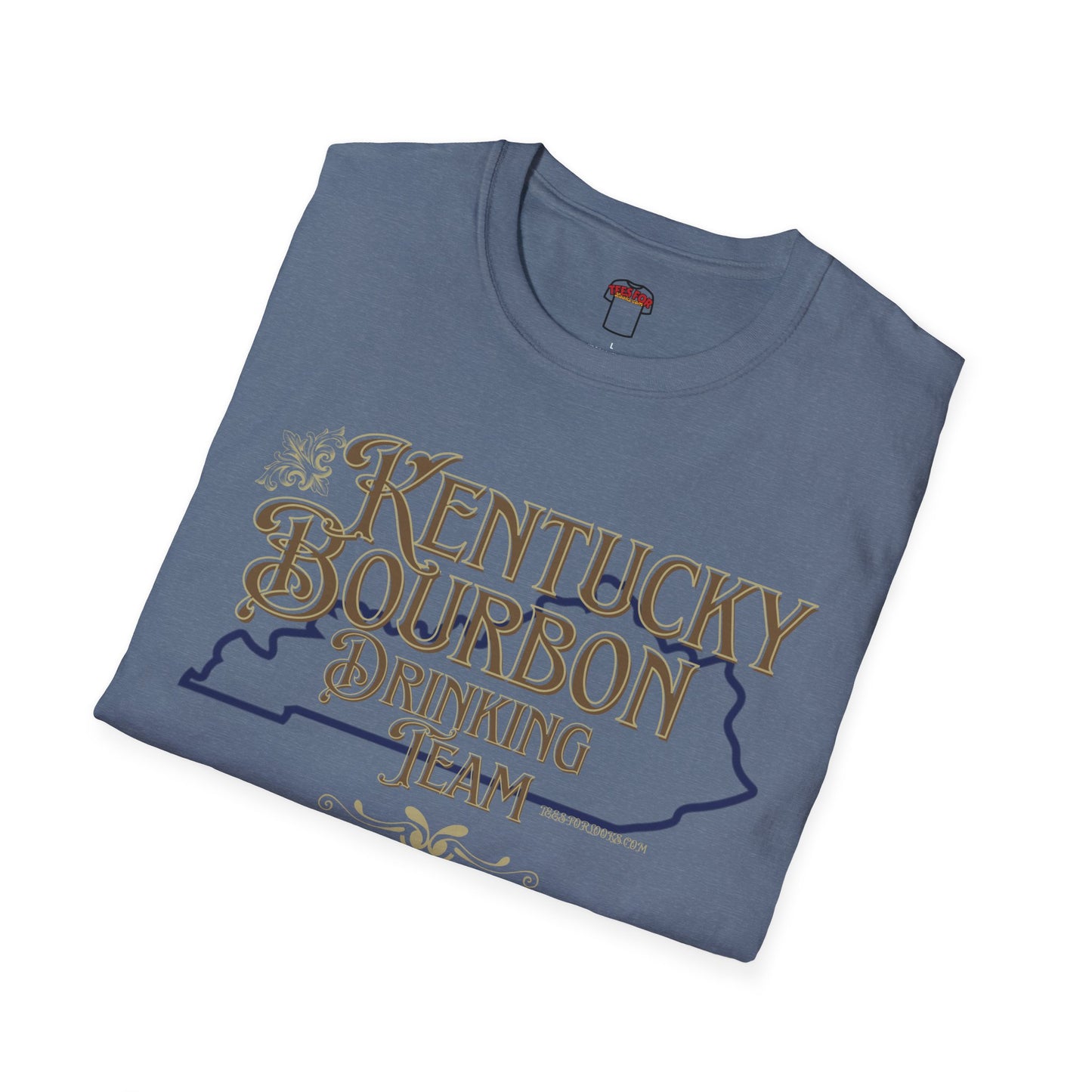 Kentucky Bourbon Drinking Team Unisex Softstyle T-Shirt