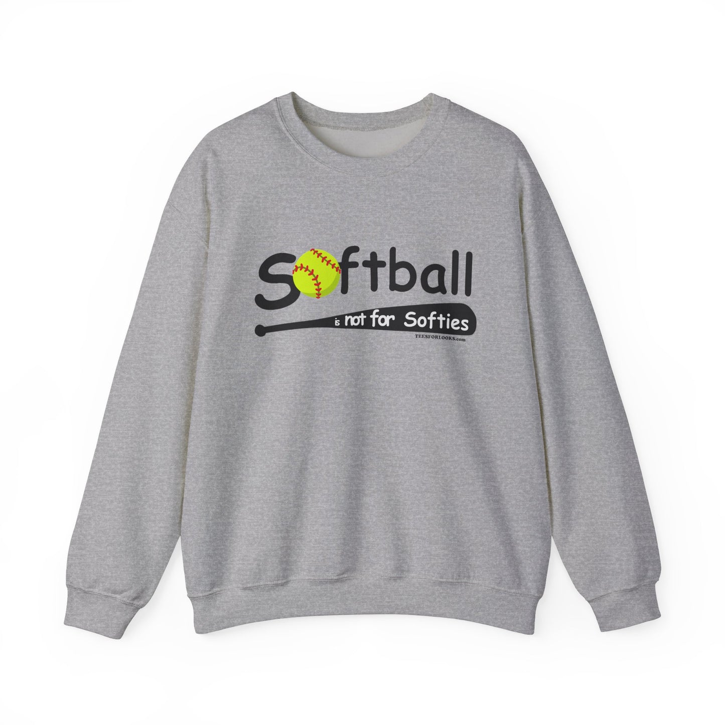 Softball Not for Softies Unisex Crewneck Sweatshirt