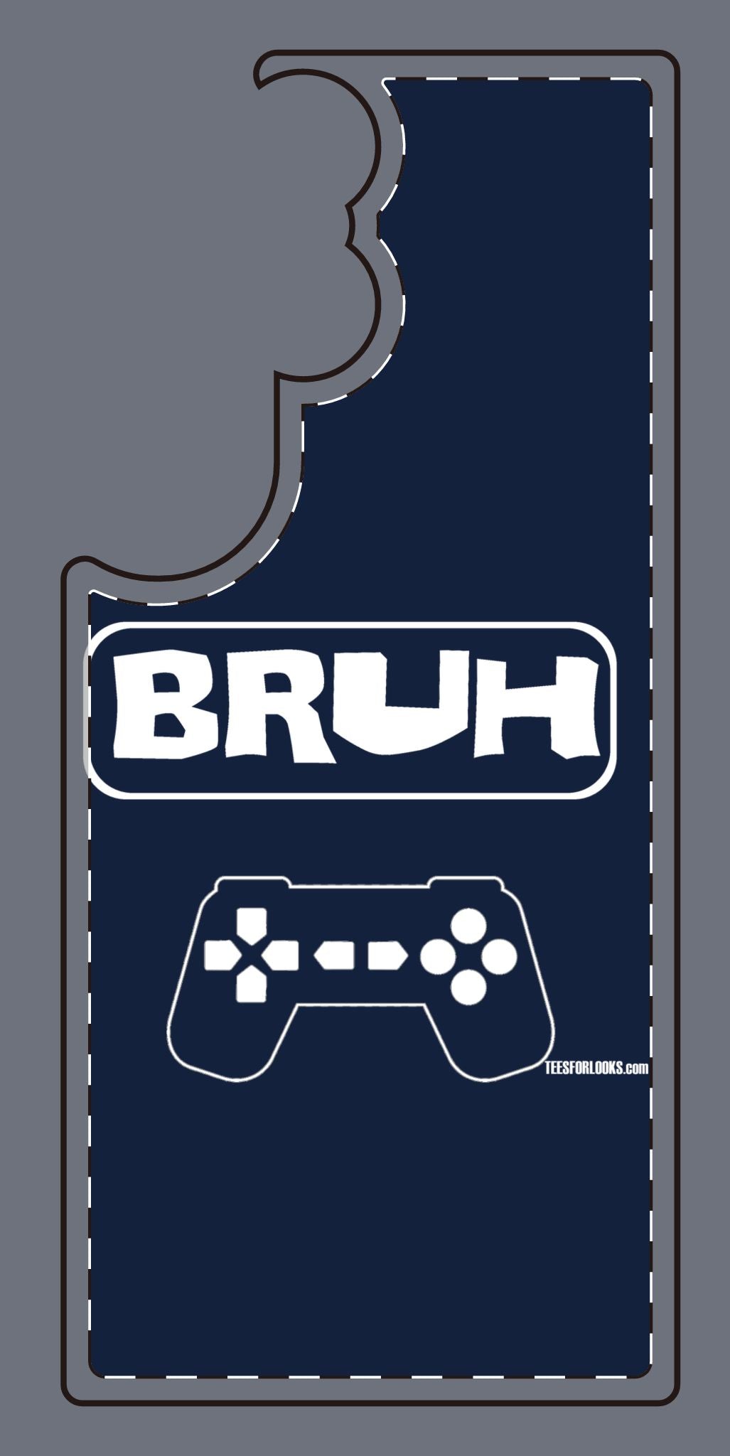 Gaming Bruh Silicone Phone Case - Cool Gamer Accessory