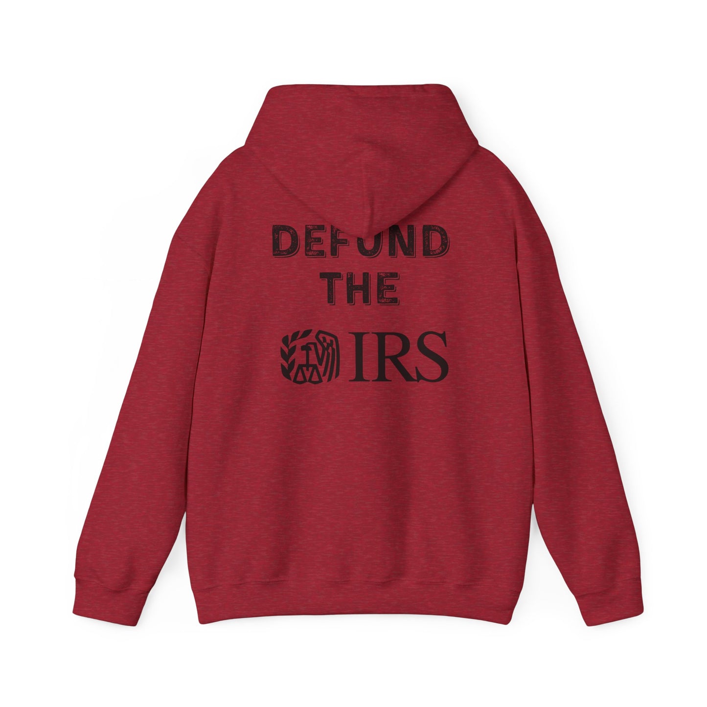 Defund the IRS Unisex Heavy Blend Hoodie | Casual Wear for Activists