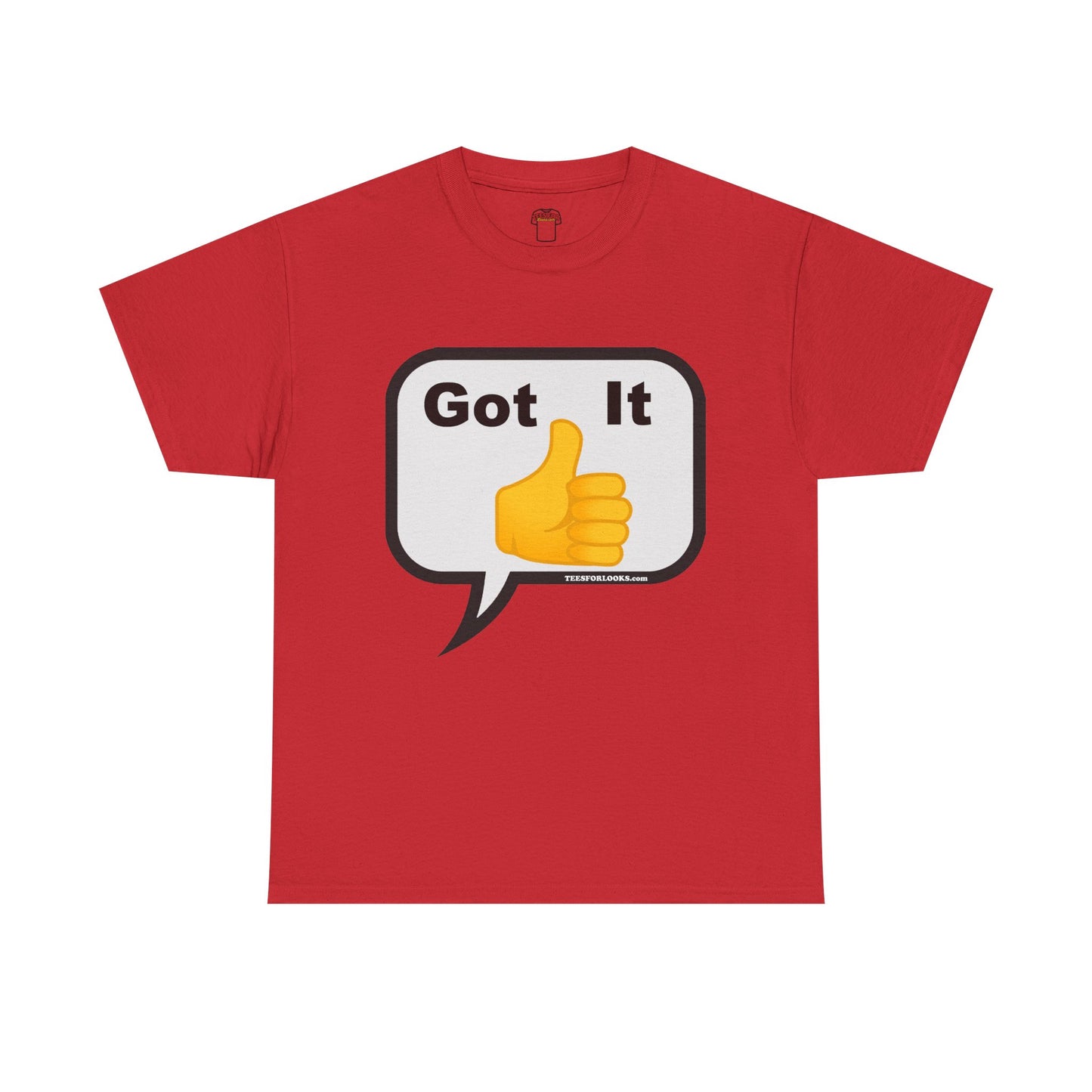 Unisex Heavy Cotton Tee - "Got It" Emoji Design