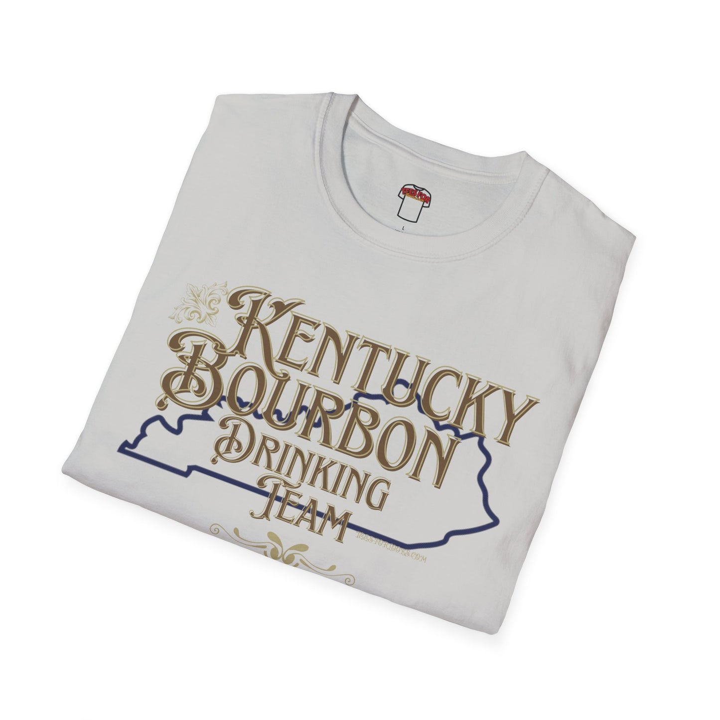 Kentucky Bourbon Drinking Team Unisex Softstyle T-Shirt