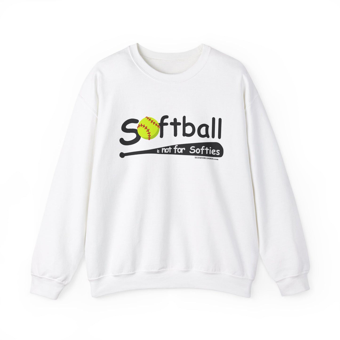 Softball Not for Softies Unisex Crewneck Sweatshirt