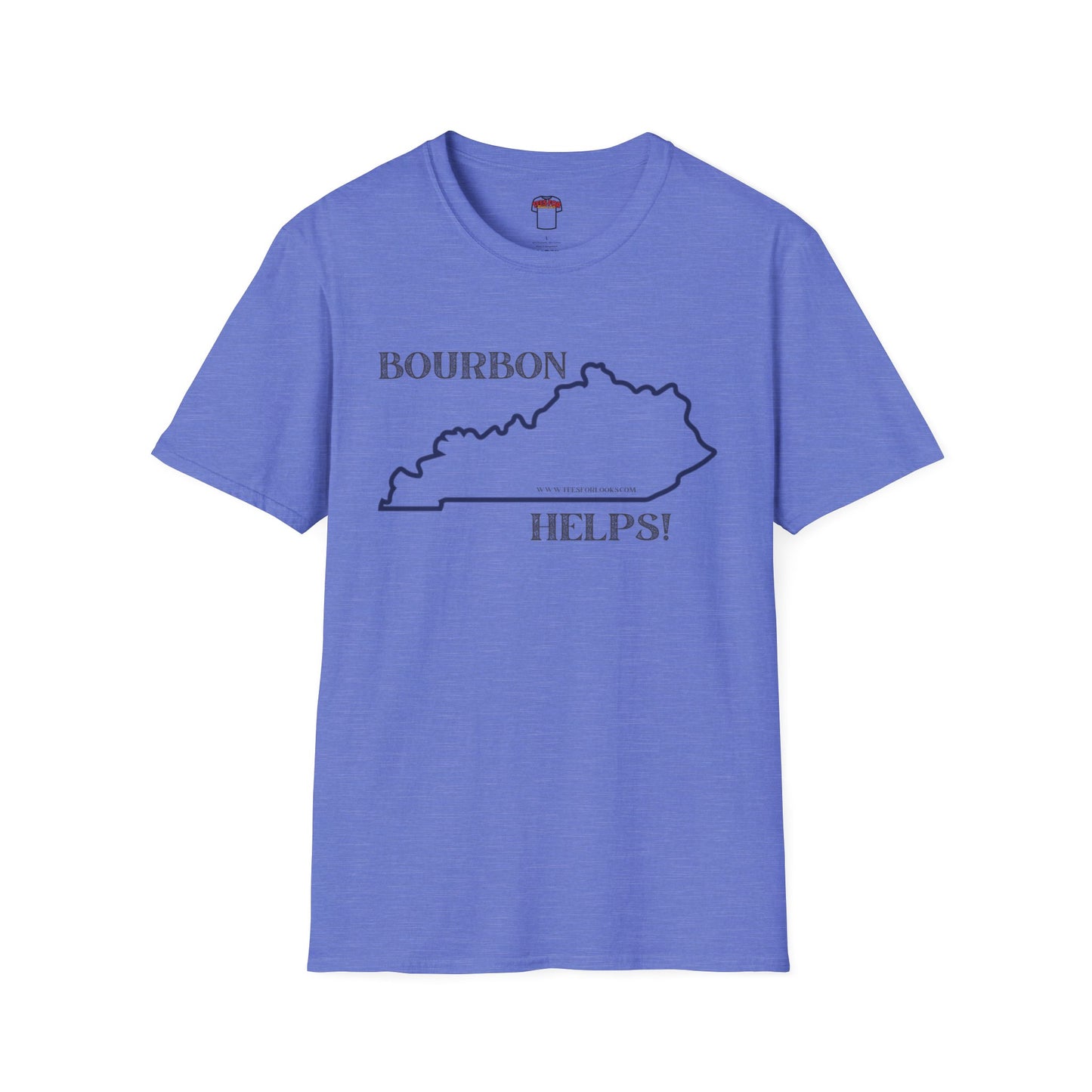 Kentucky Bourbon Helps Unisex Softstyle T-Shirt