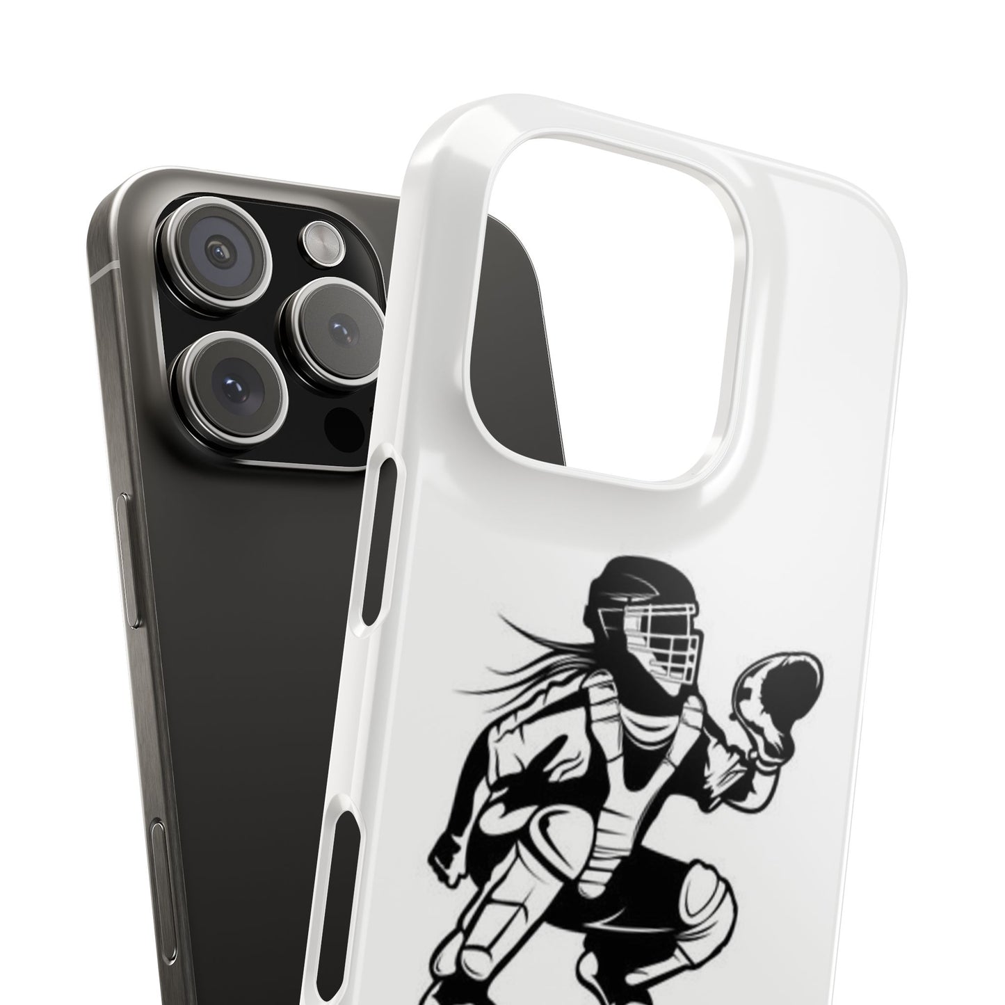 Catcher's Gear Slim Phone Case - Durable & Stylish for Baseball Fans