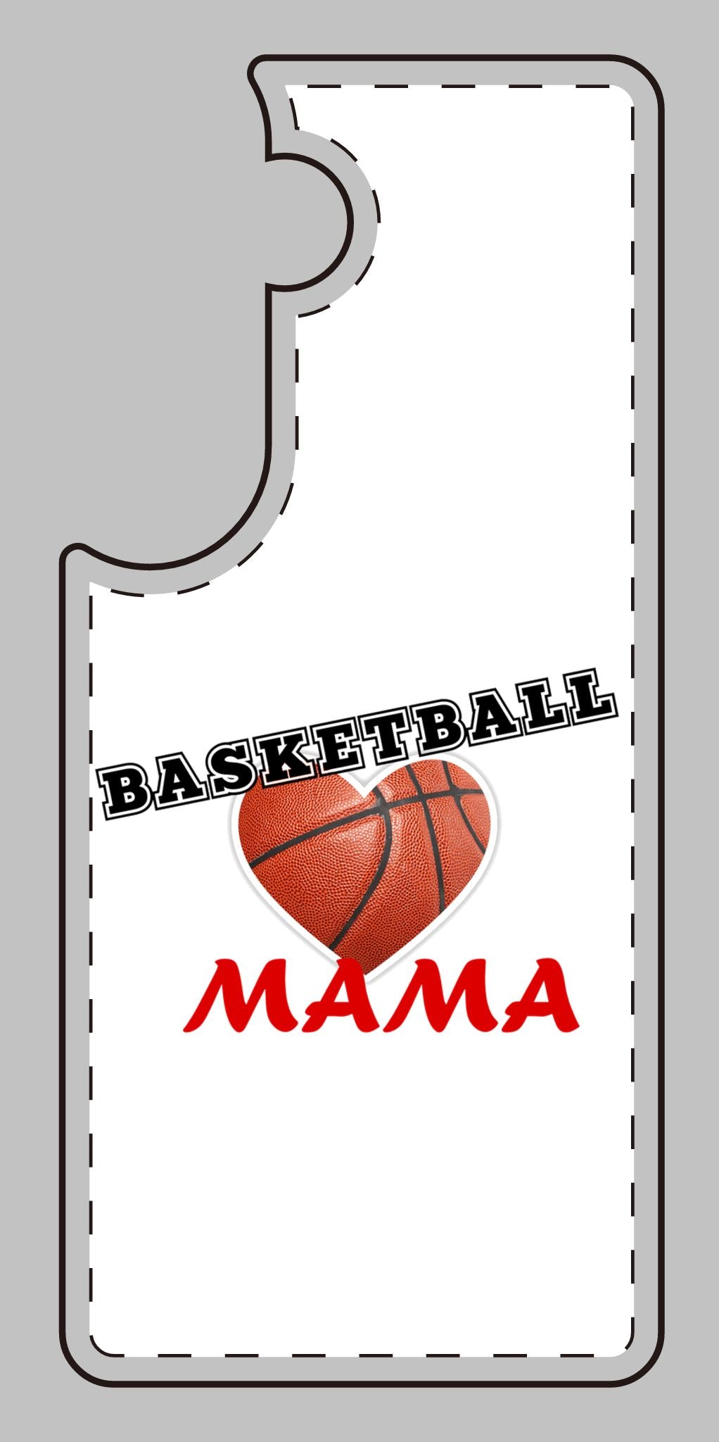 Basketball Mama Silicone Phone Case - Perfect Gift for Basketball Moms