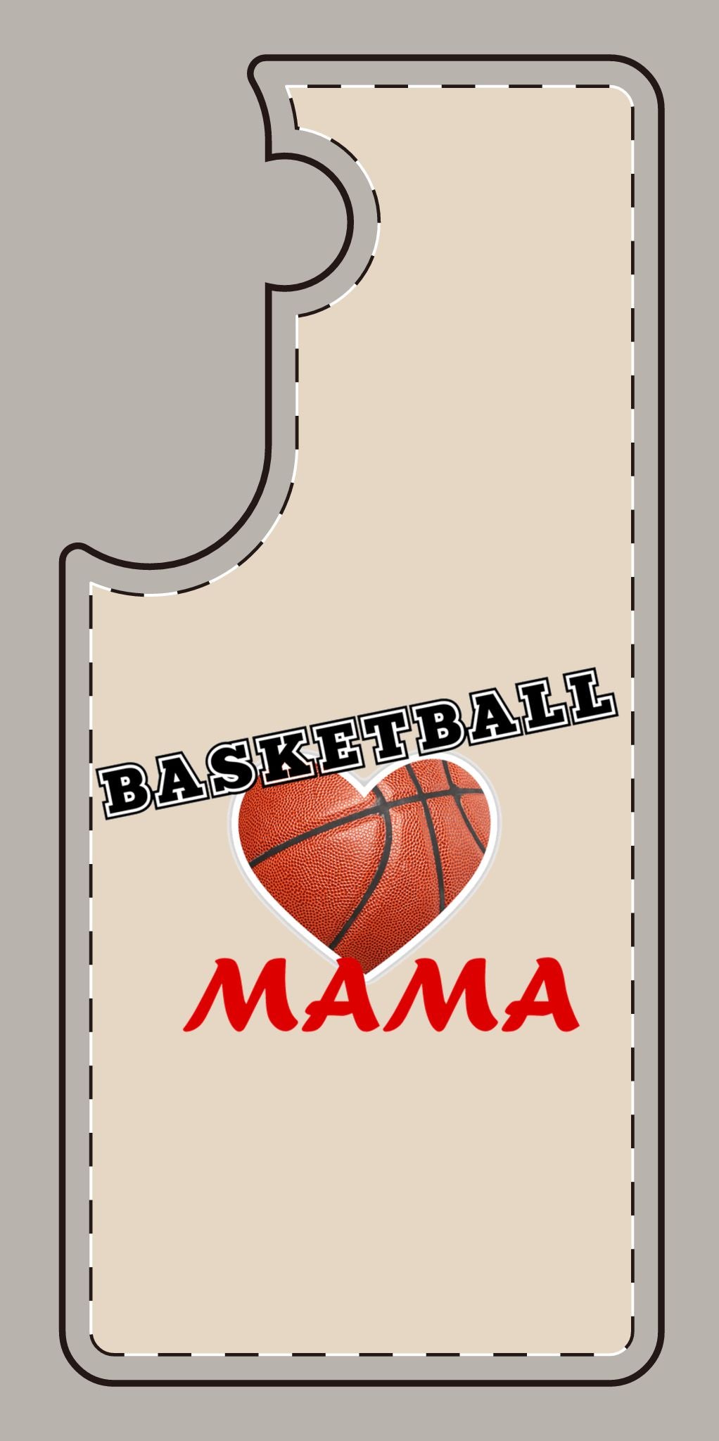 Basketball Mama Silicone Phone Case - Perfect Gift for Basketball Moms