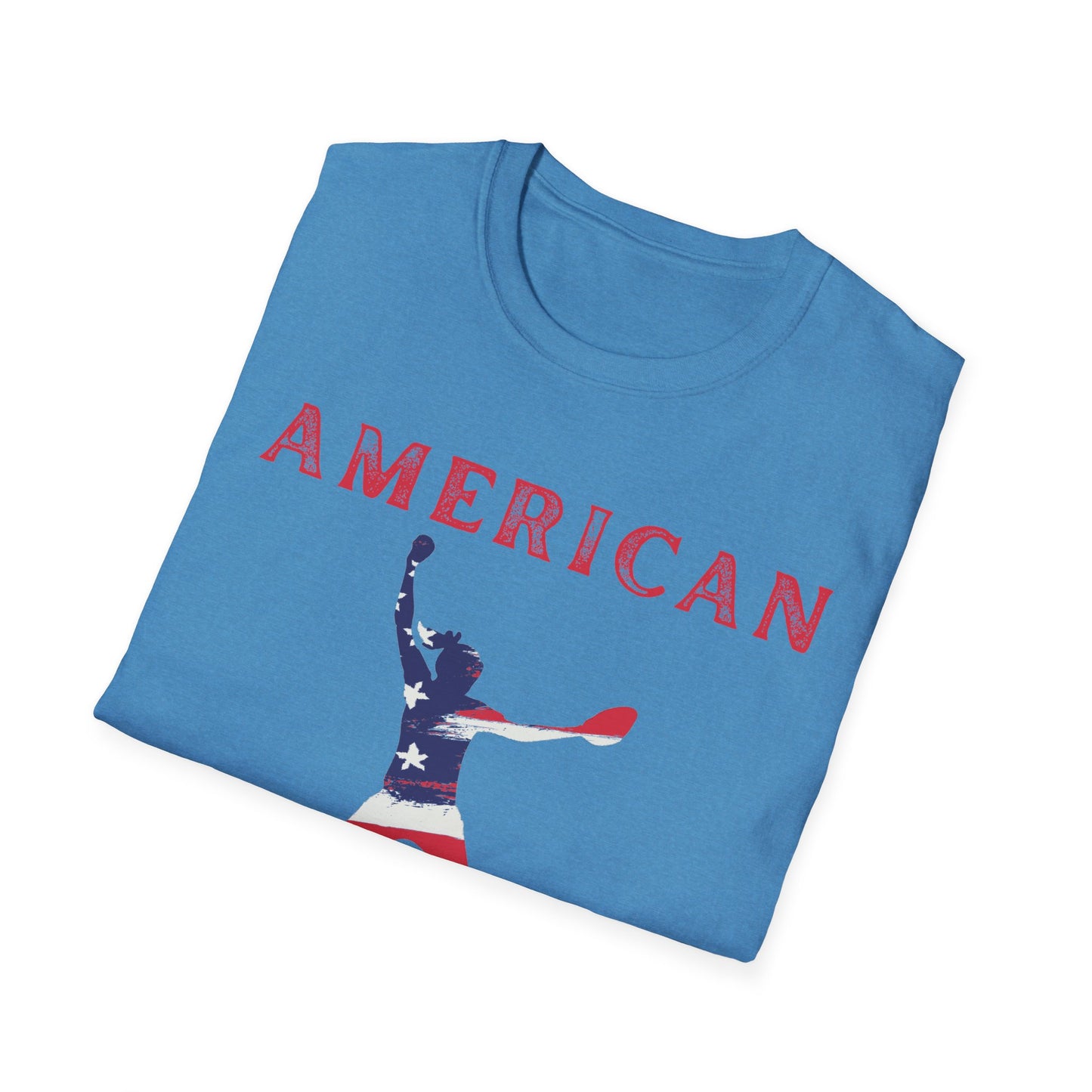 American Dreams Unisex Softstyle T-Shirt, Patriotic Apparel, Summer BBQ, Independence Day, Birthday Gift, Casual Wear