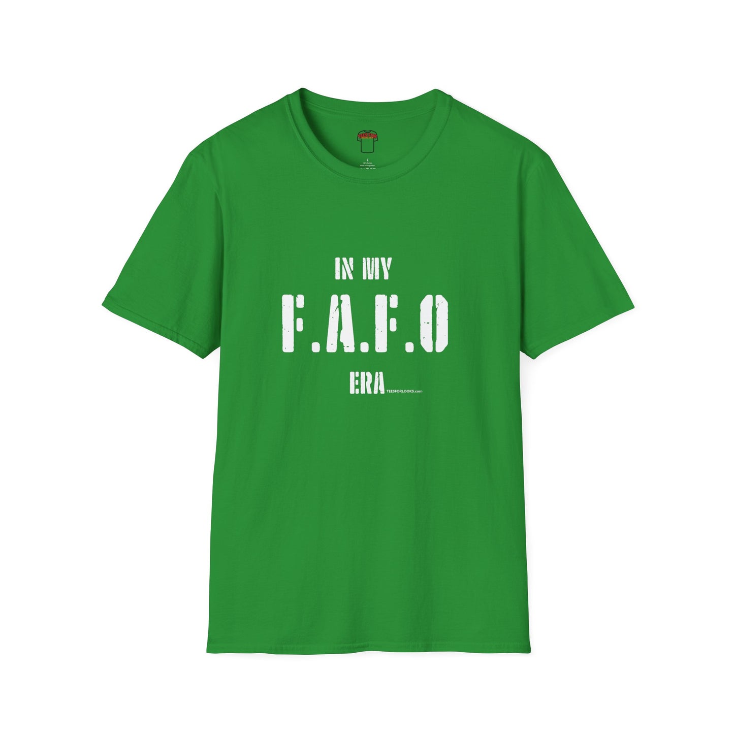 In My F.A.F.O. Era Unisex Softstyle T-Shirt - Casual Statement Tee for Confident Individuals