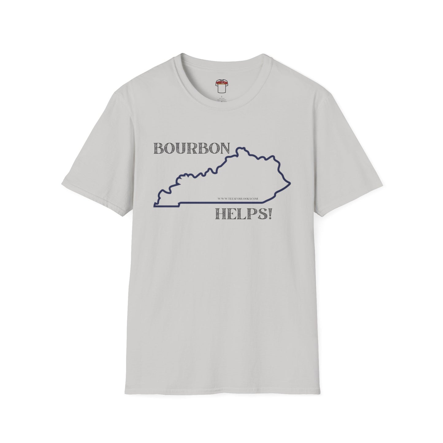 Kentucky Bourbon Helps Unisex Softstyle T-Shirt