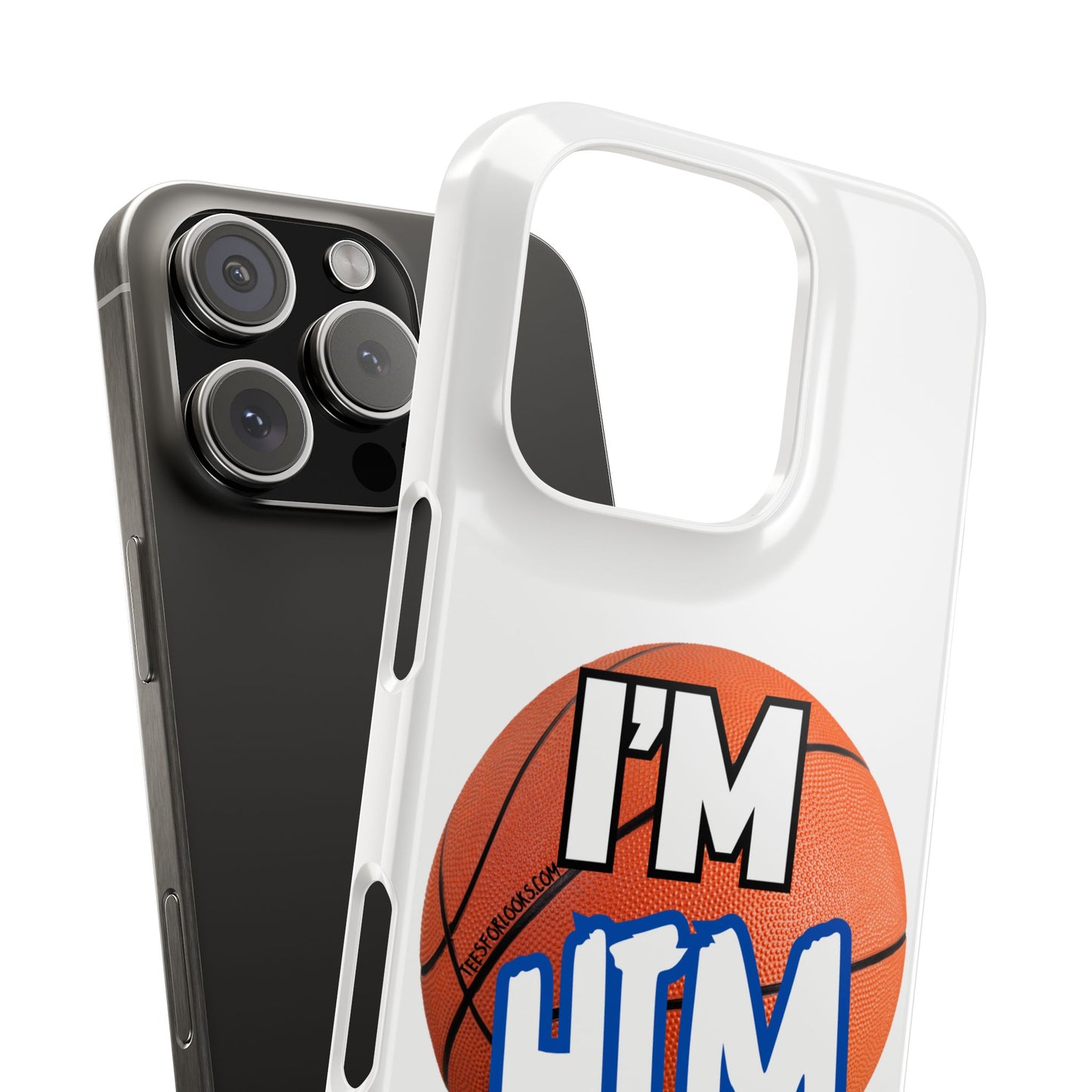 Basketball Slim Phone Case - I'm HTM Design for Sports Fans