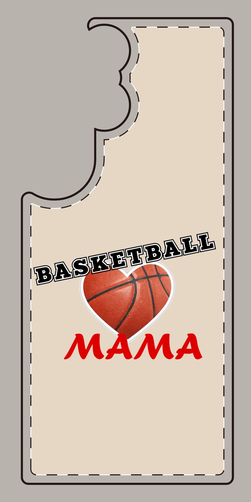 Basketball Mama Silicone Phone Case - Perfect Gift for Basketball Moms