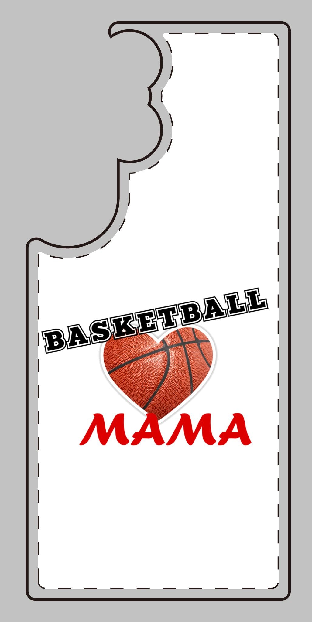 Basketball Mama Silicone Phone Case - Perfect Gift for Basketball Moms