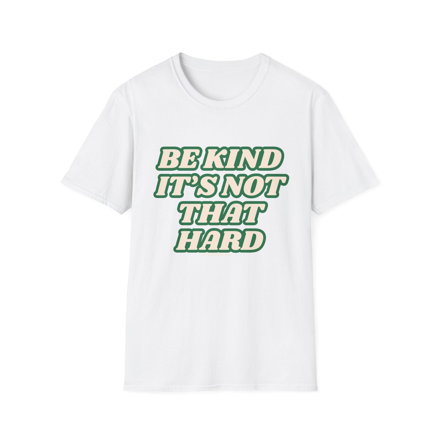 Be Kind Unisex Softstyle T-Shirt | Positive Message Tee for Everyday Wear